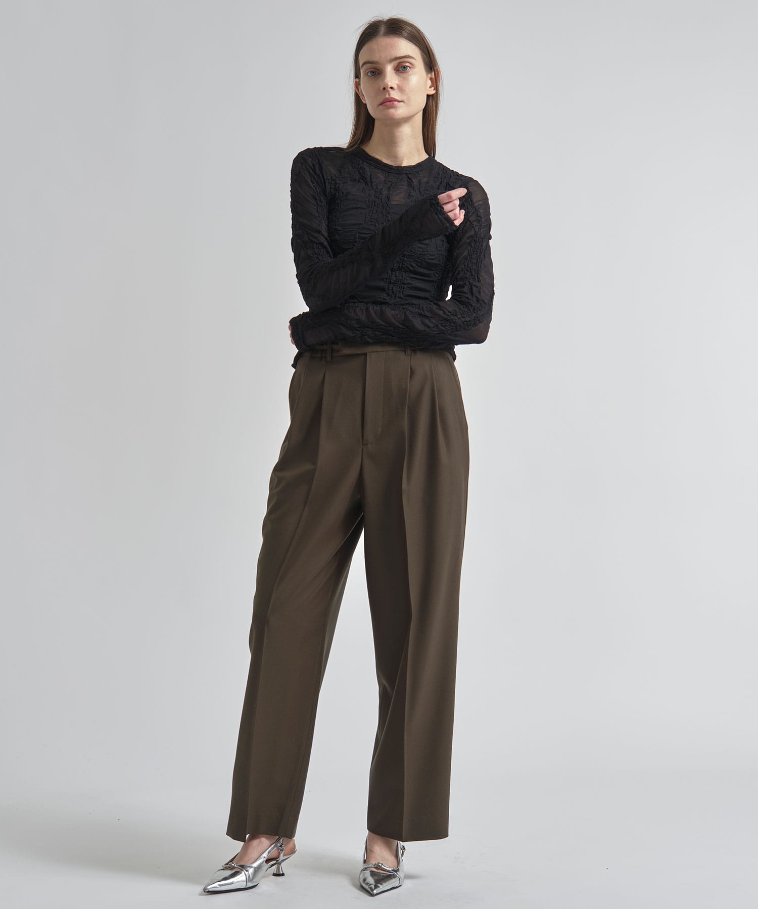 Wool Easy Pants INSCRIRE