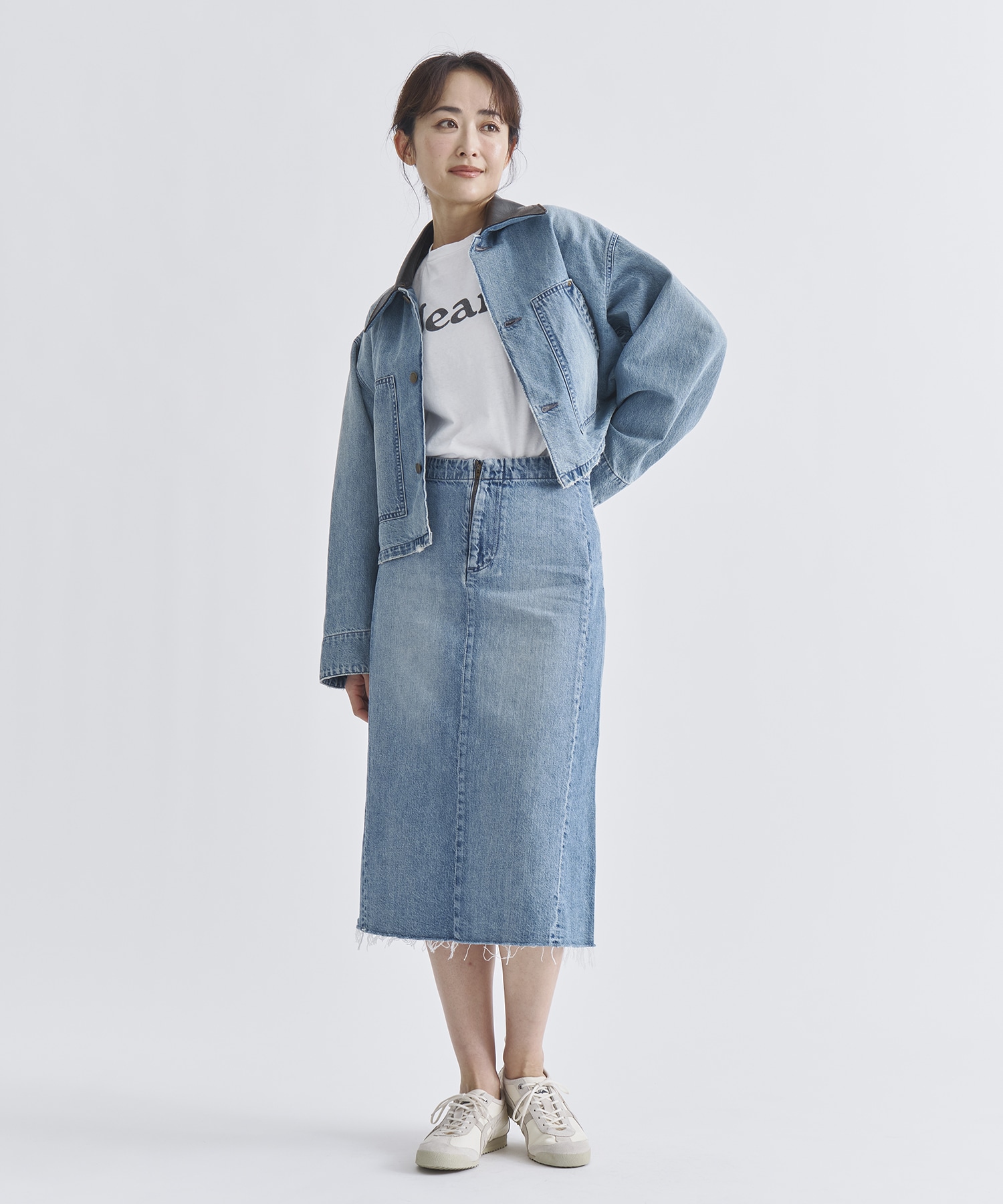 HEM CUT MID-LENGTH SK DENIM MADISONBLUE