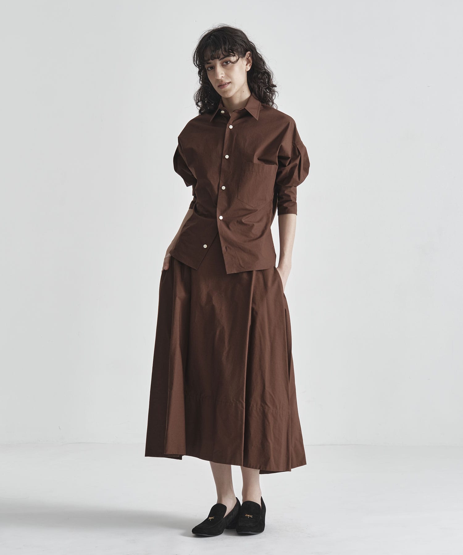 MI-MOLLET FLARE SK TYPEWRITER MADISONBLUE