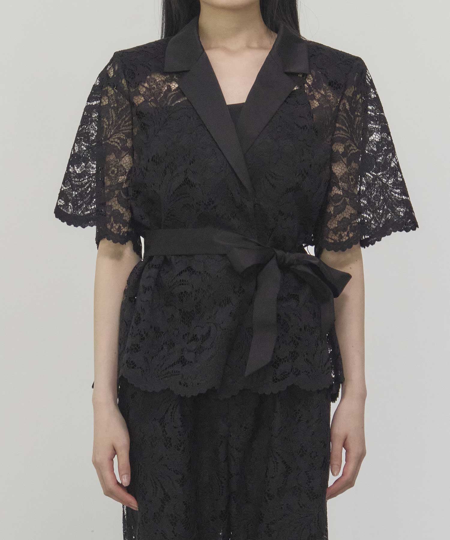 Harf Sleeve Lace Jacket THE TOKYO