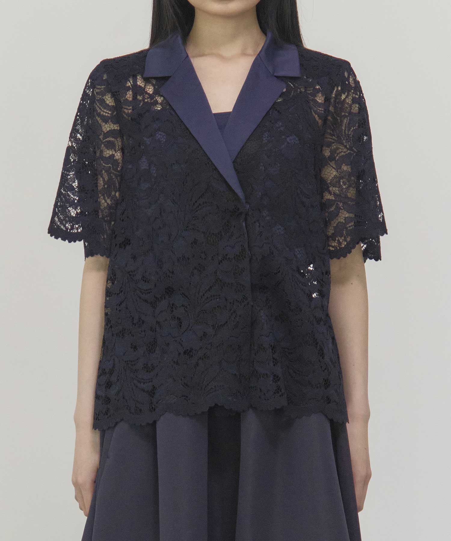 Harf Sleeve Lace Jacket THE TOKYO