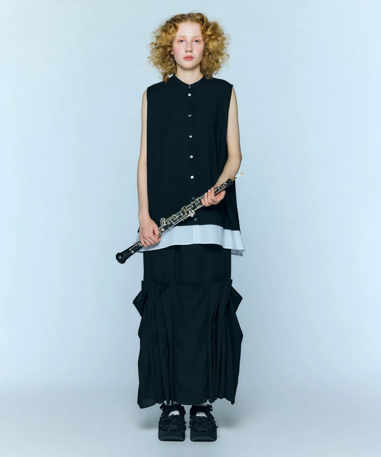 LAYERED A-LINE TANK-TOPS ENFOLD