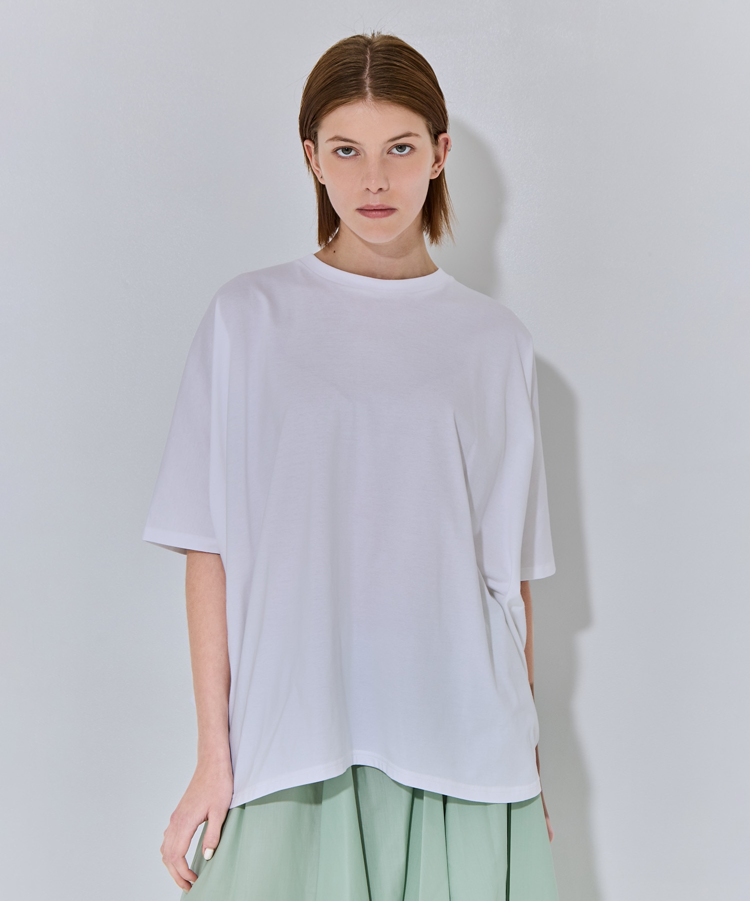 HALF-SLEEVES HEXAGON T-SHIRT ENFOLD