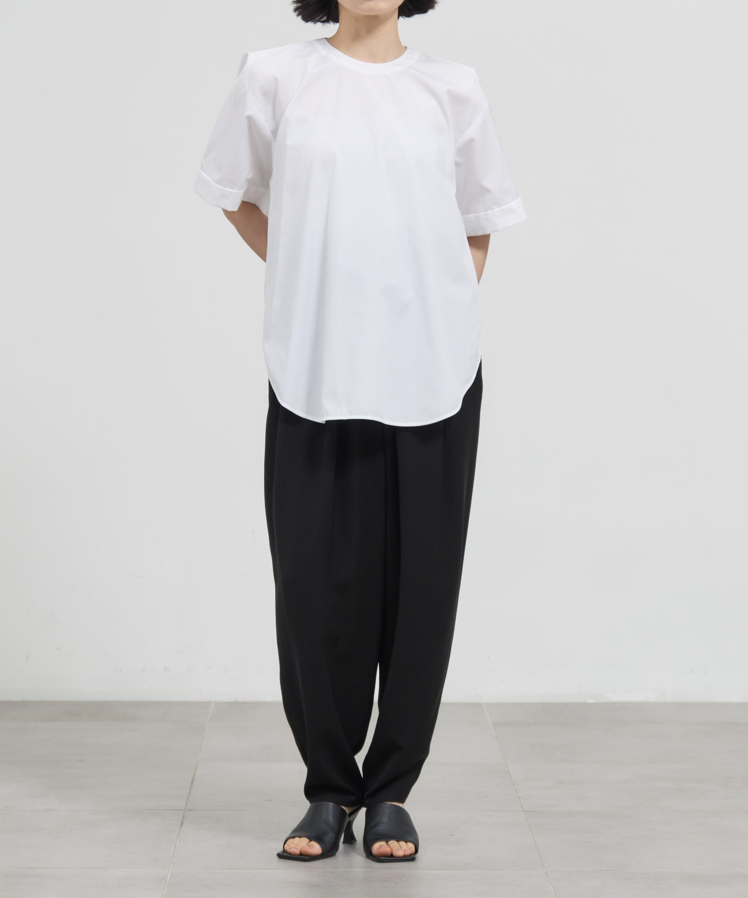 WING-SLEEVES PULLOVER ENFOLD