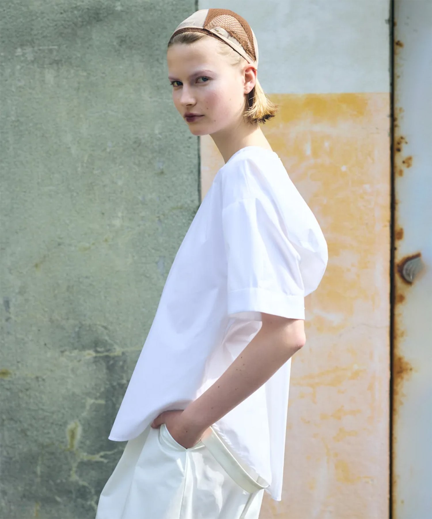 WING-SLEEVES PULLOVER ENFOLD