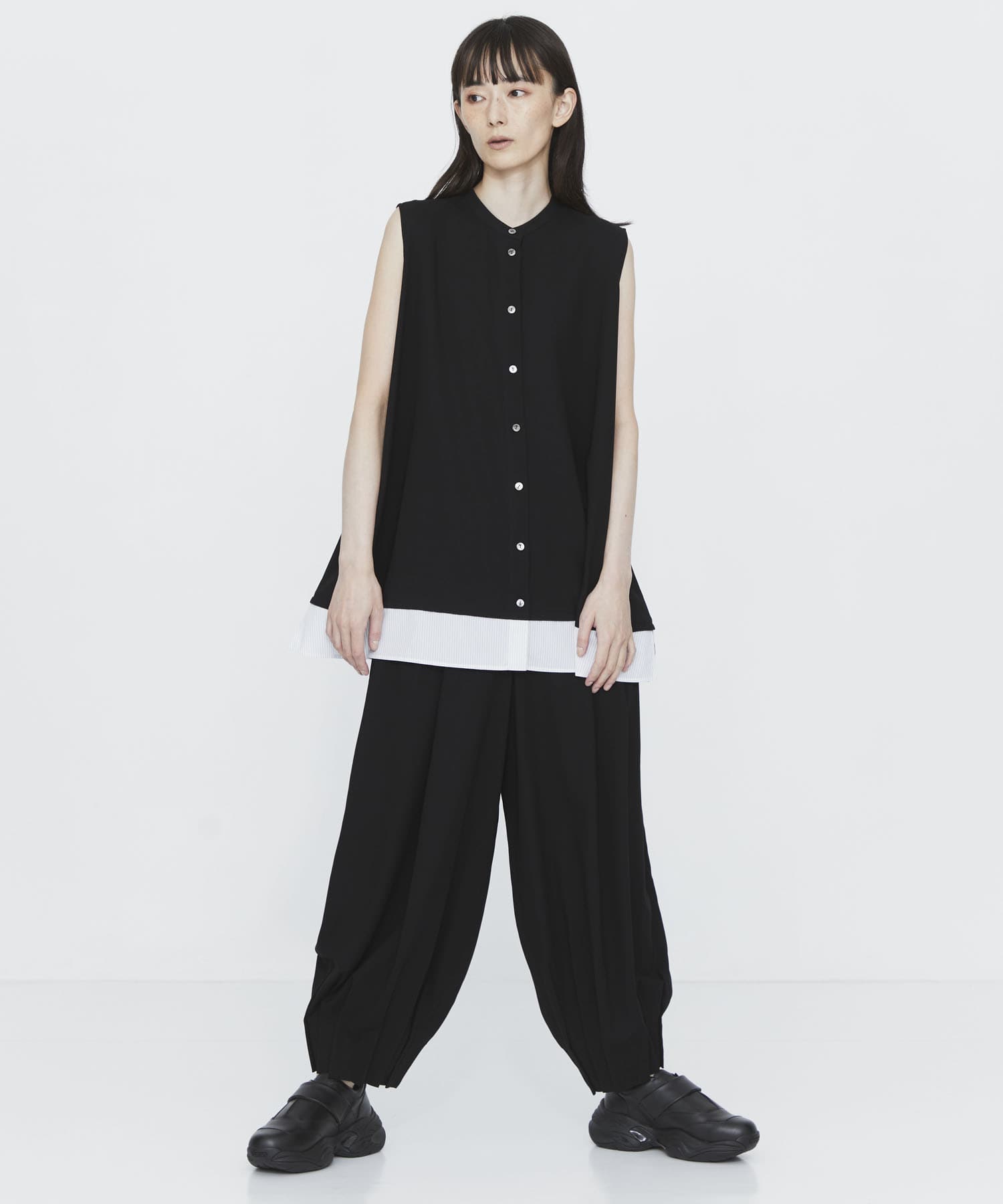 TACK-HEM PANTS ENFOLD