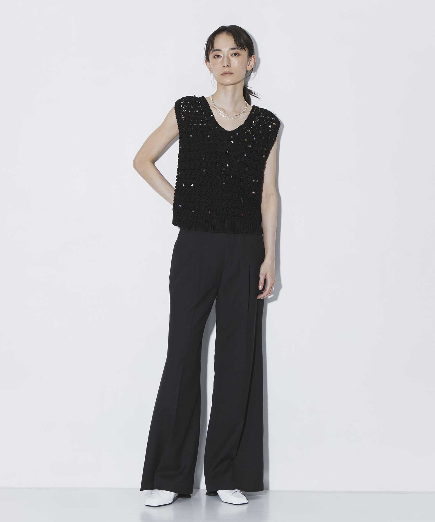 EX.Straight Flare Pants AKIRANAKA