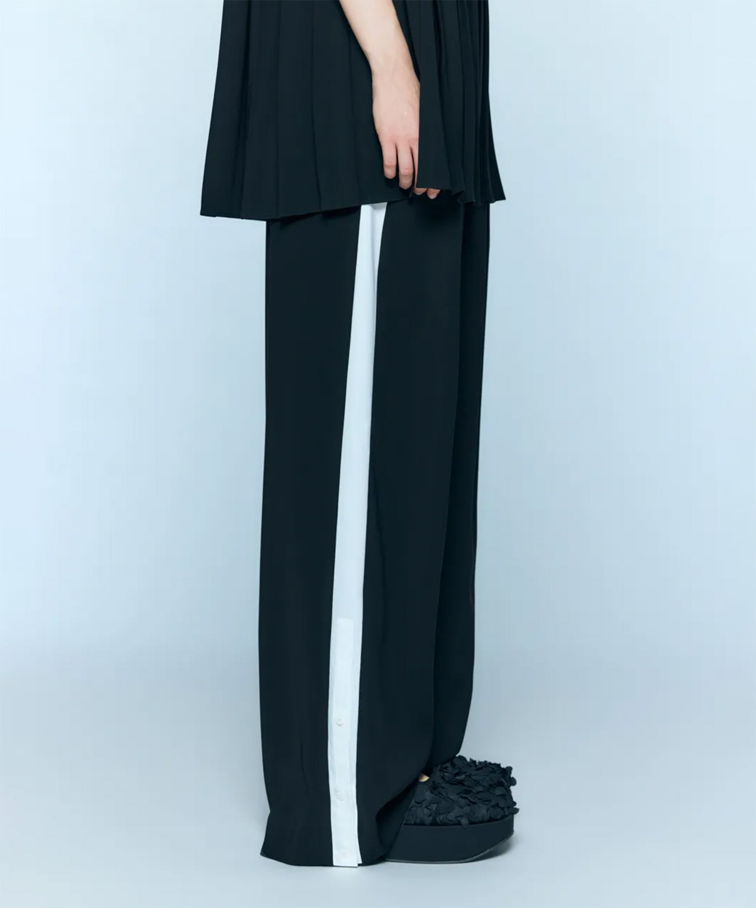 SHIRT-LAYERED WIDE-PANTS｜ENFOLD（エンフォルド）正規取り扱い
