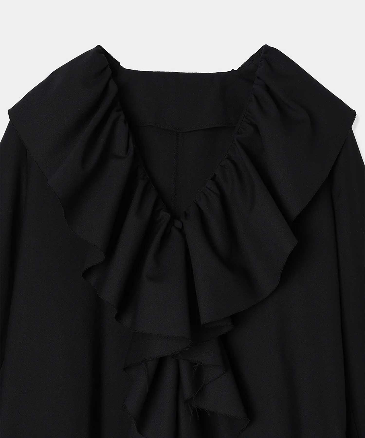 frills collar blouse Louren