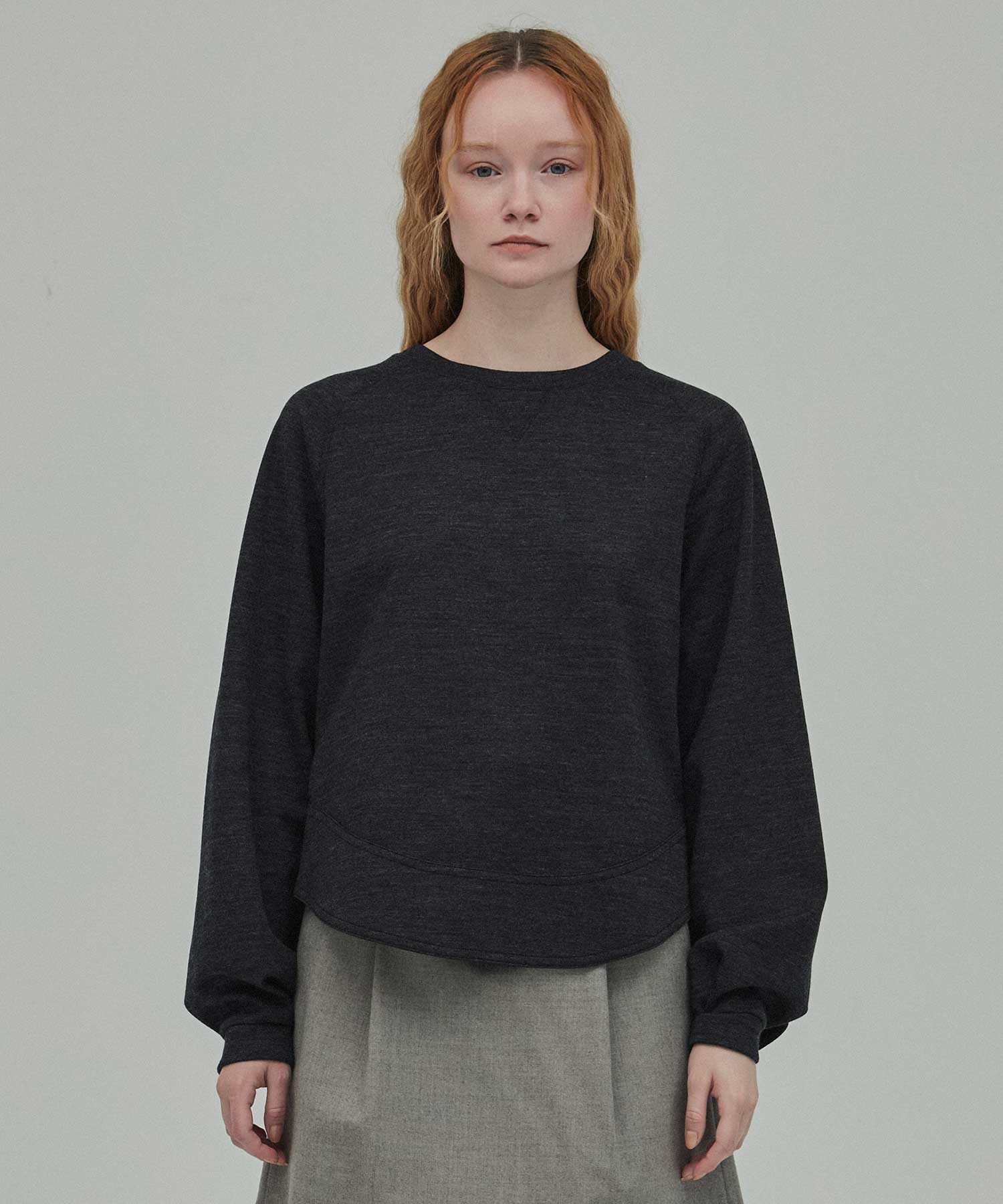 RERACS A-LINE SHORT RAGLAN SWEAT THE RERACS