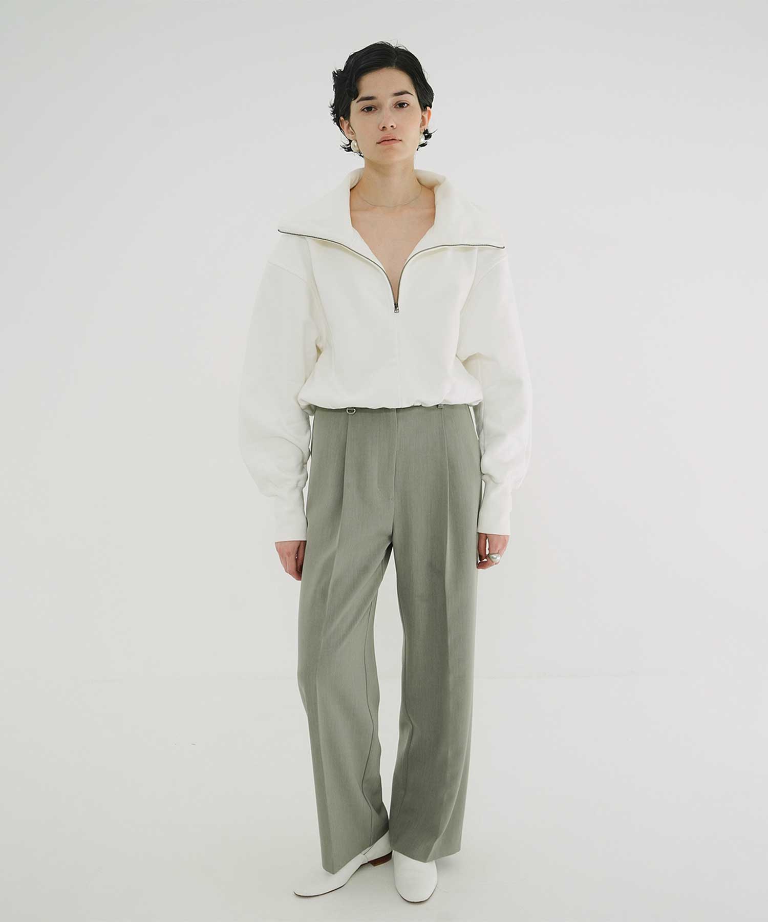 HALF ZIP SHORT TOPS CLANE