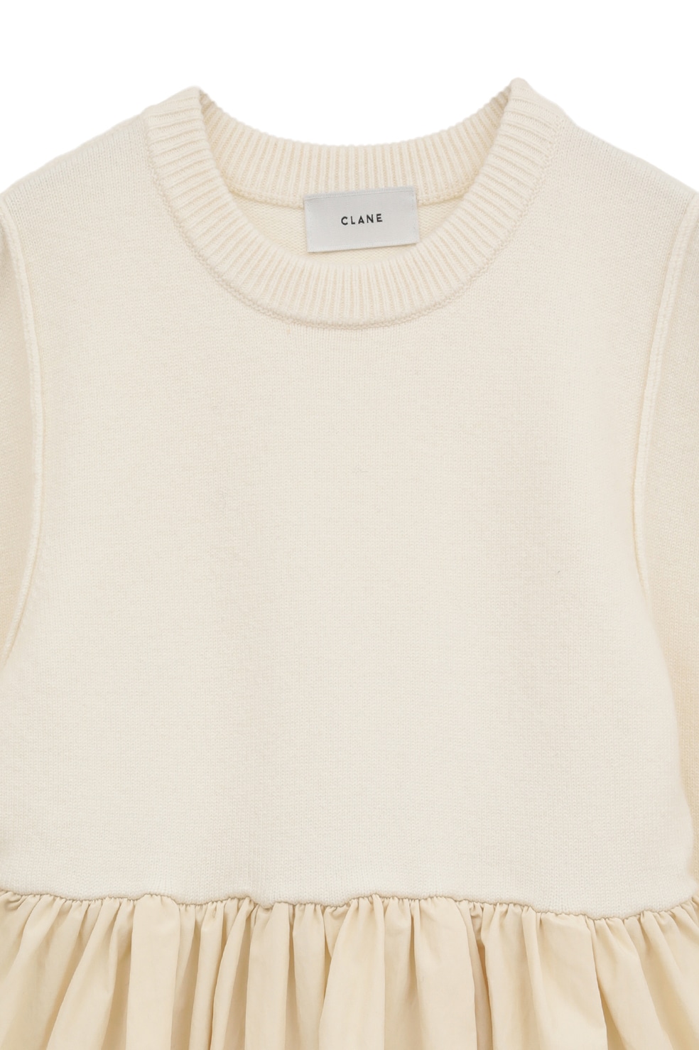 DOCKING POWERSHOULDER KNIT TOPS CLANE