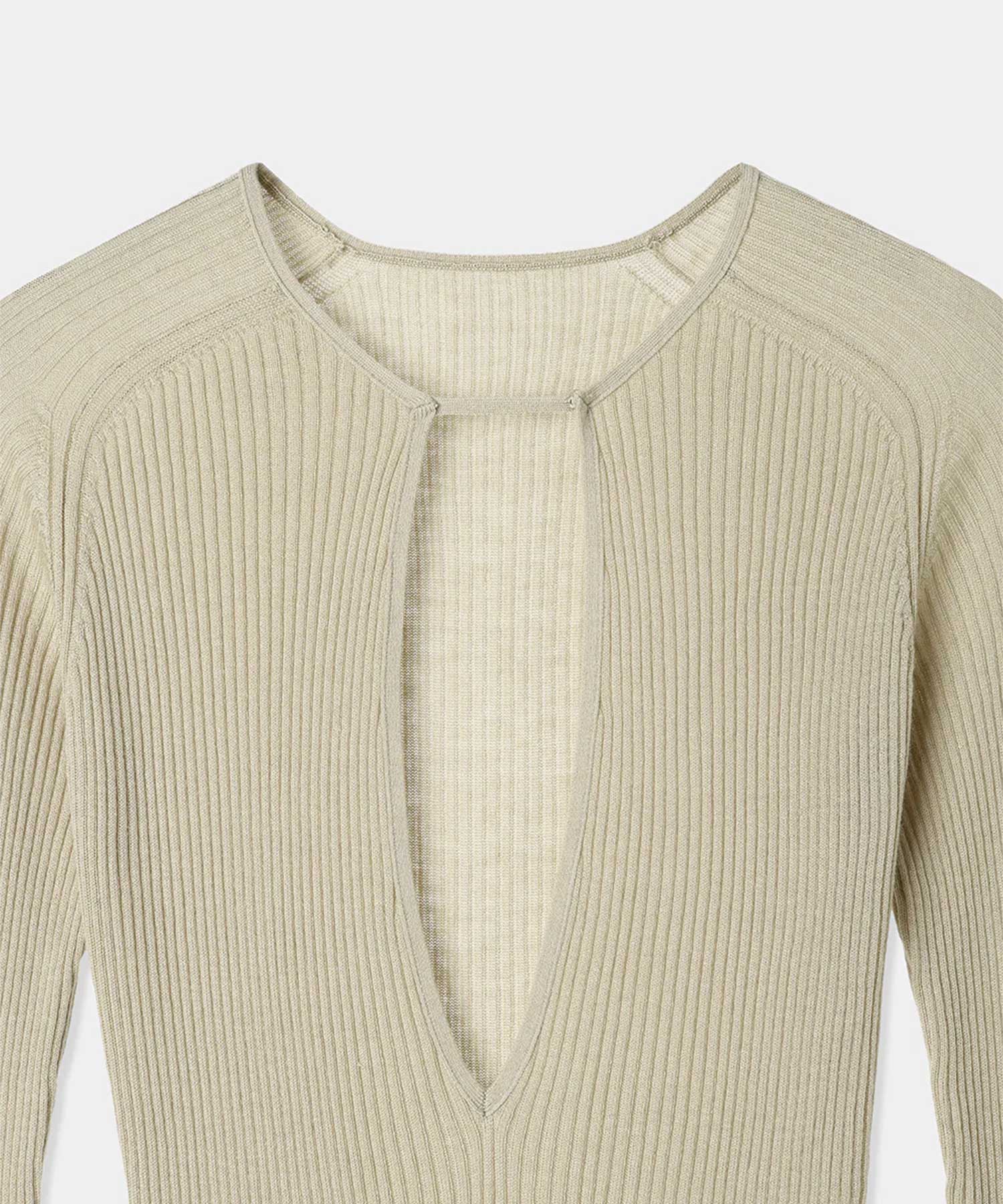 Vneck knit body suit Louren