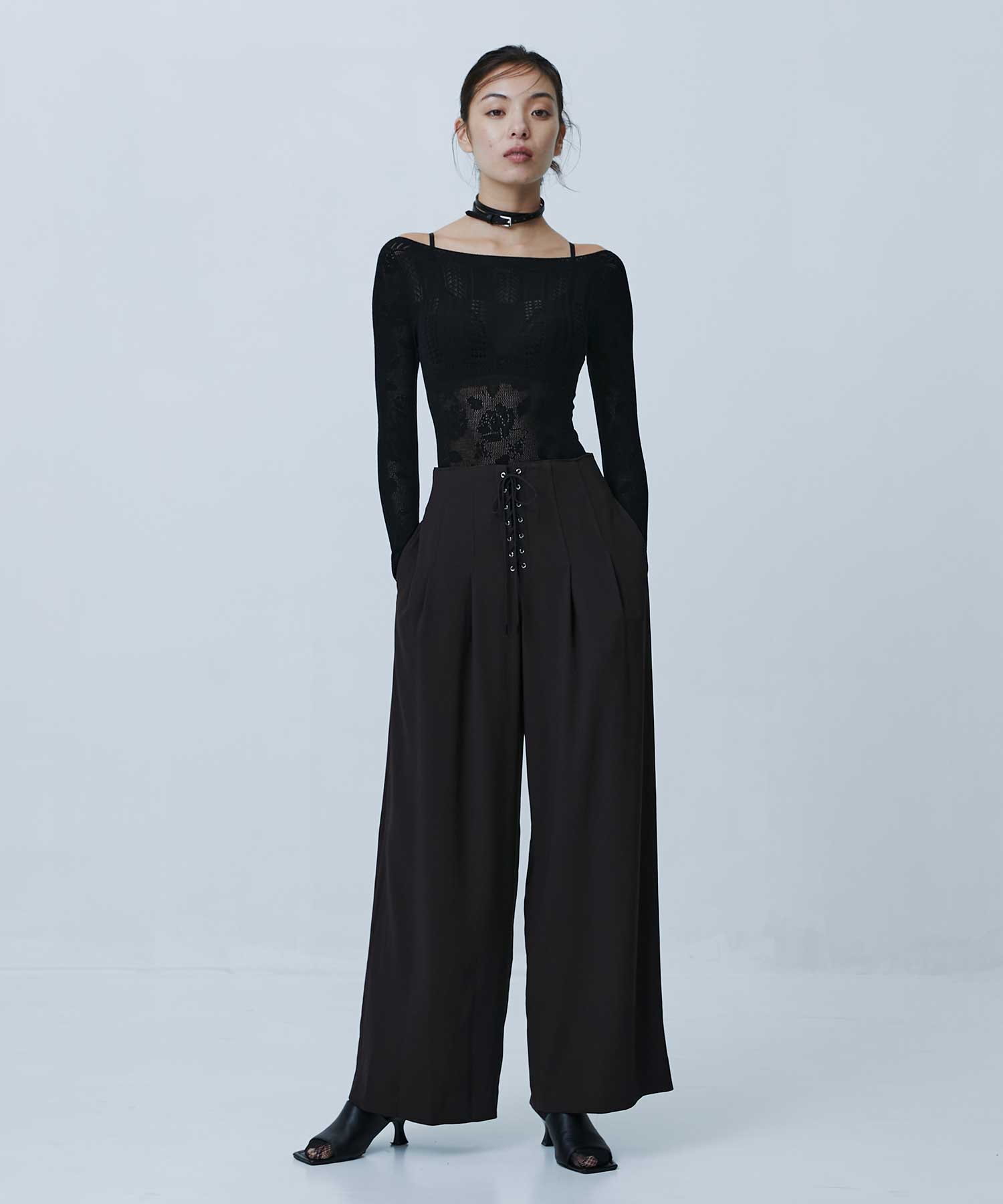 Pleated pants FETICO