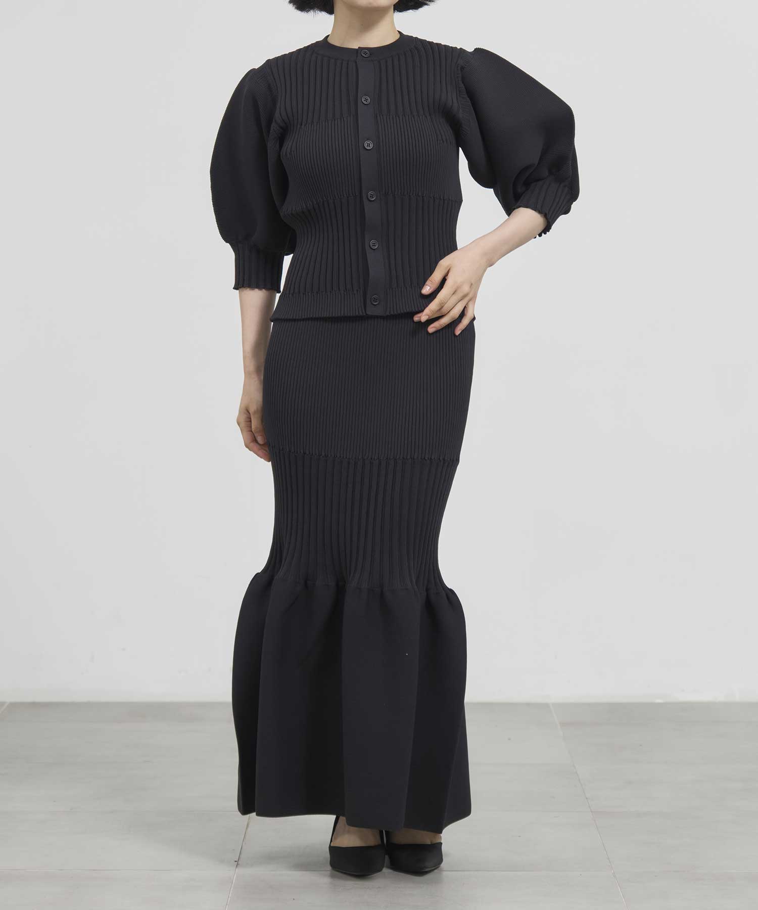 FLUTED MERMAID SKIRT CFCL