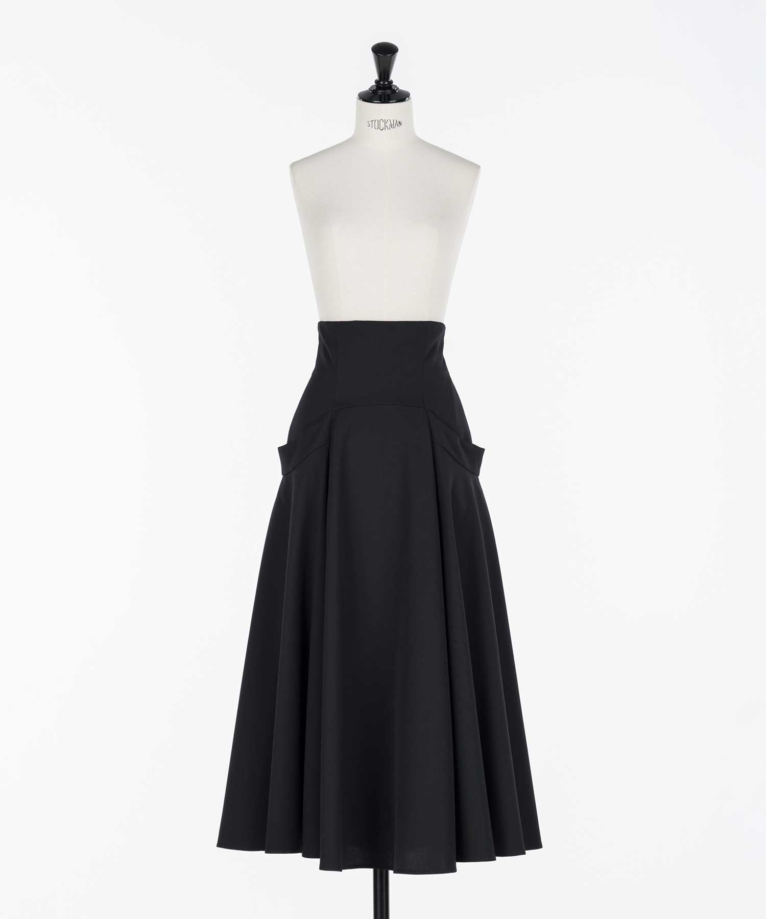 Wool flared skirt FETICO