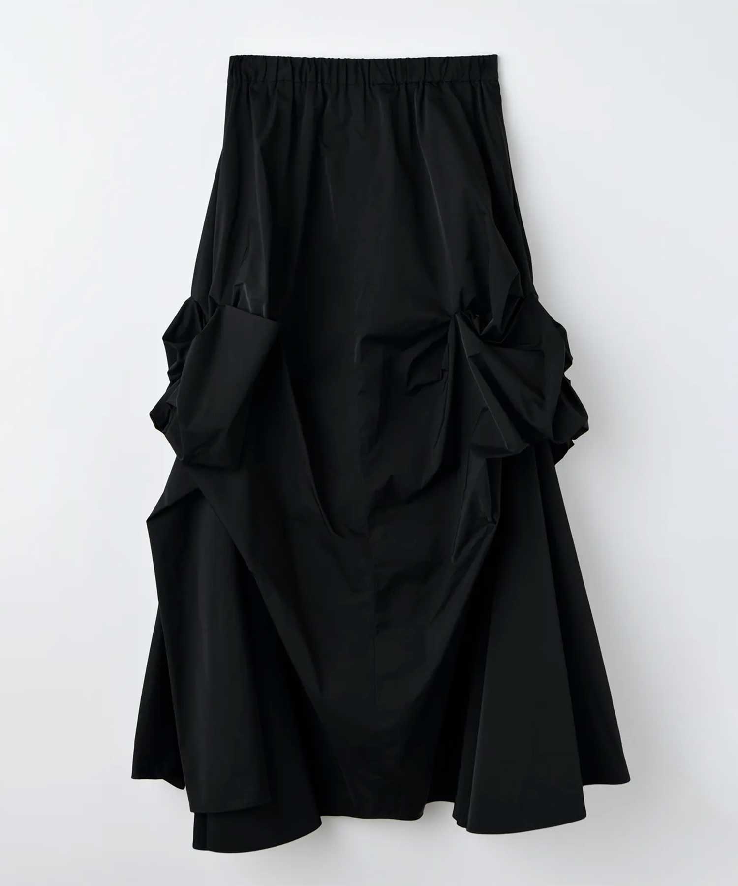 RIBBON TUCK SKIRT ENFOLD