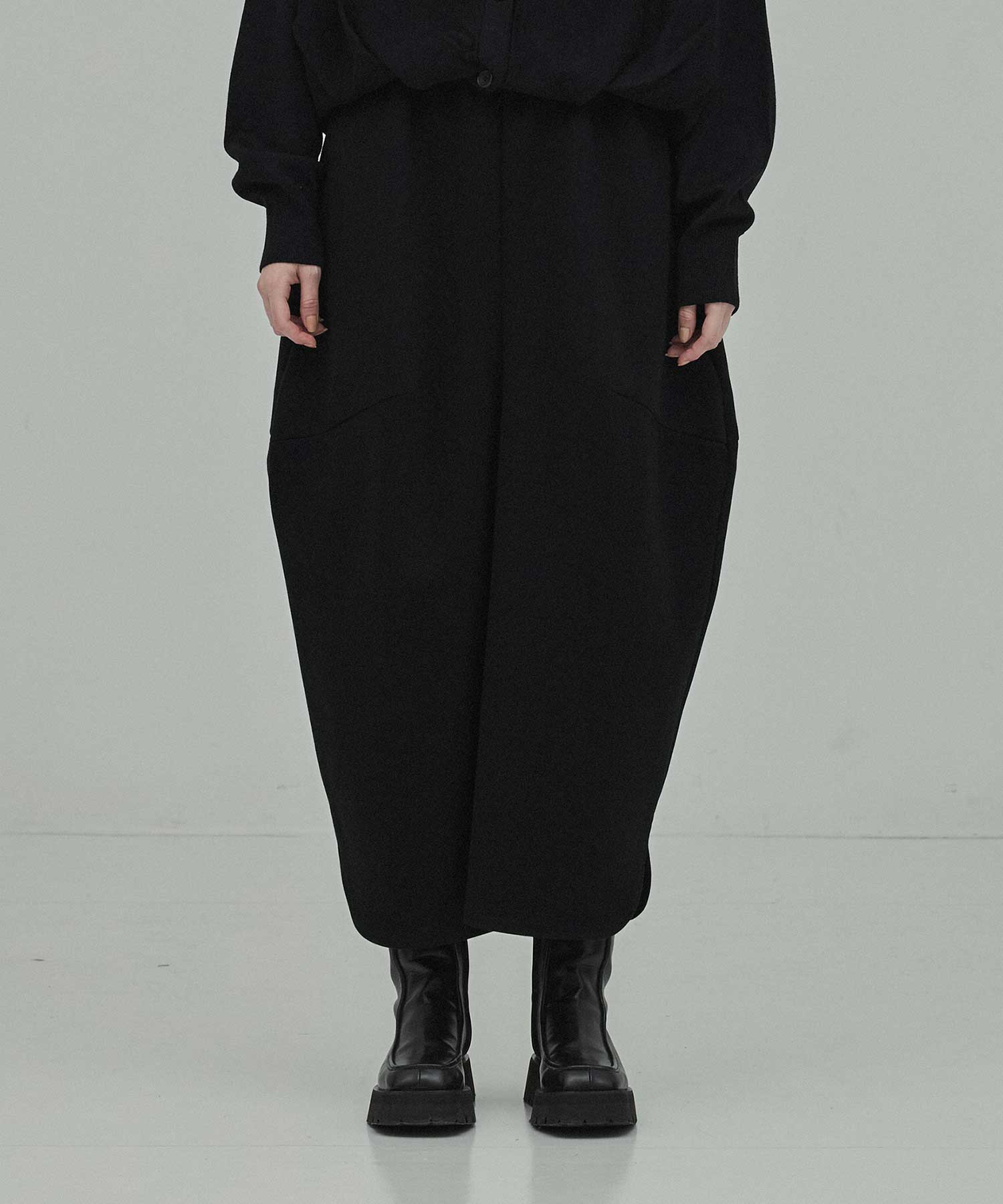 drape cocoon skirt nagonstans