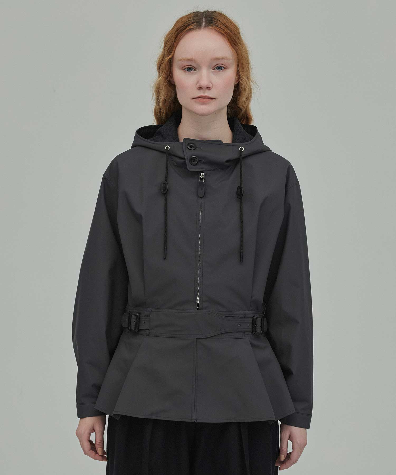 RERACS PEPLUM GURKHA SHELL PARKA THE RERACS