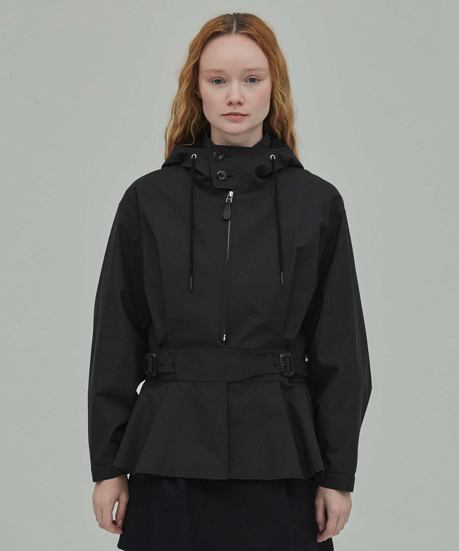 RERACS PEPLUM GURKHA SHELL PARKA THE RERACS
