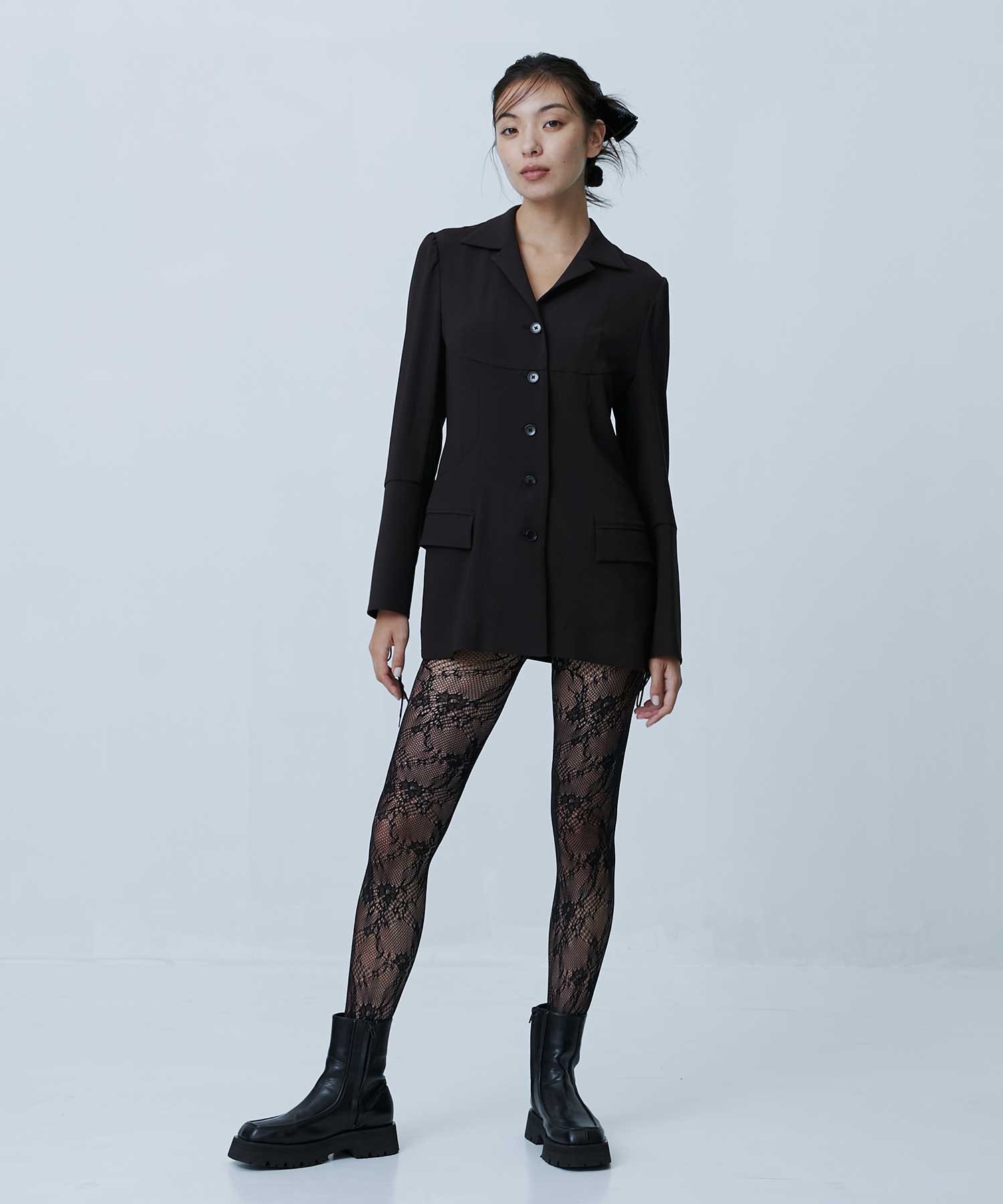 Crepe shirt jacket FETICO
