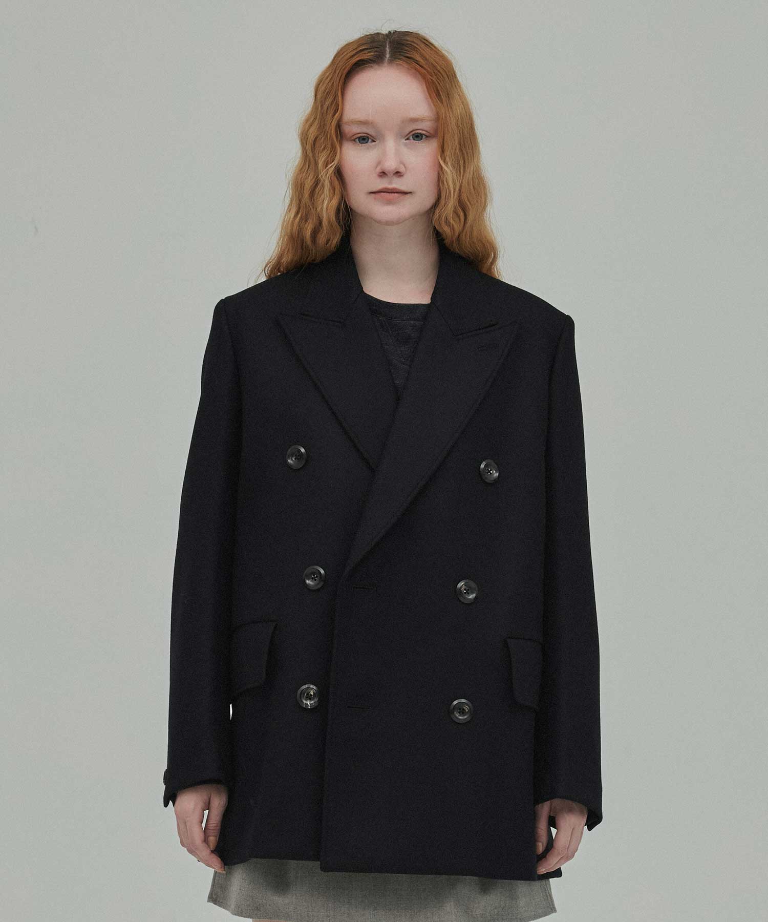 THE DOUBLE PEAKED JUST FIT JACKET THE RERACS