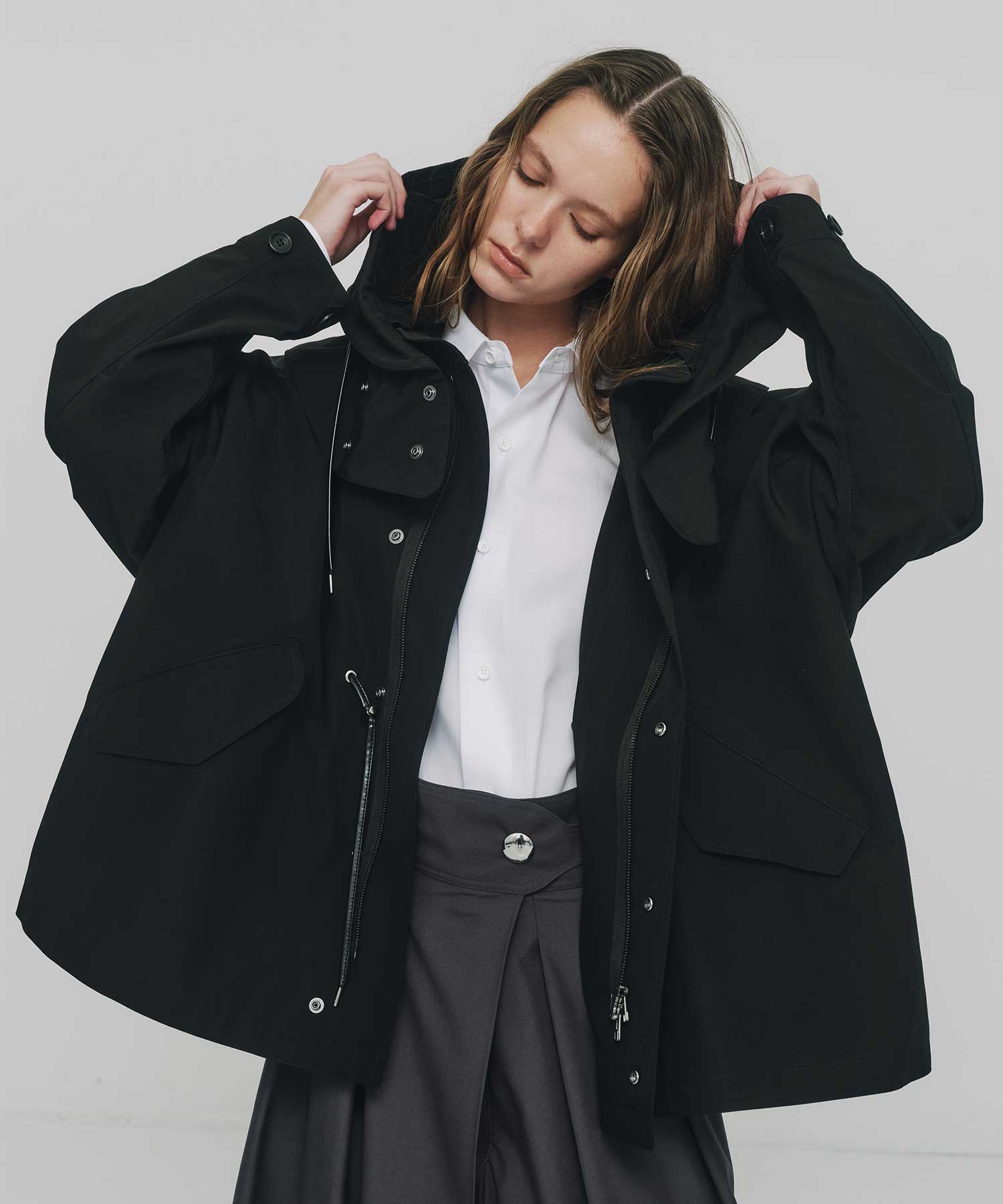 Recycle Shell Tafta Mods Coat VACHEMENT
