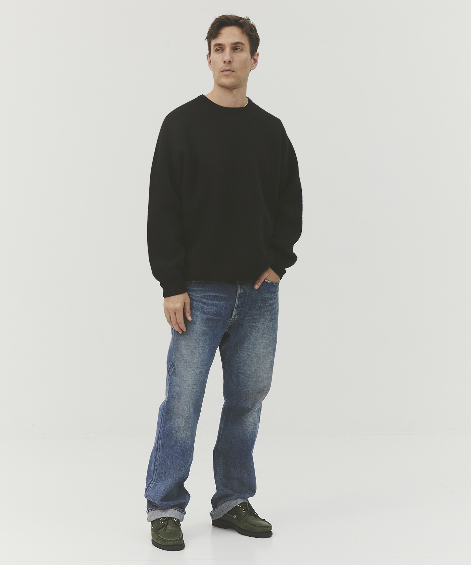 CASHMERE REVERSIBLE PULLOVER THE TOKYO