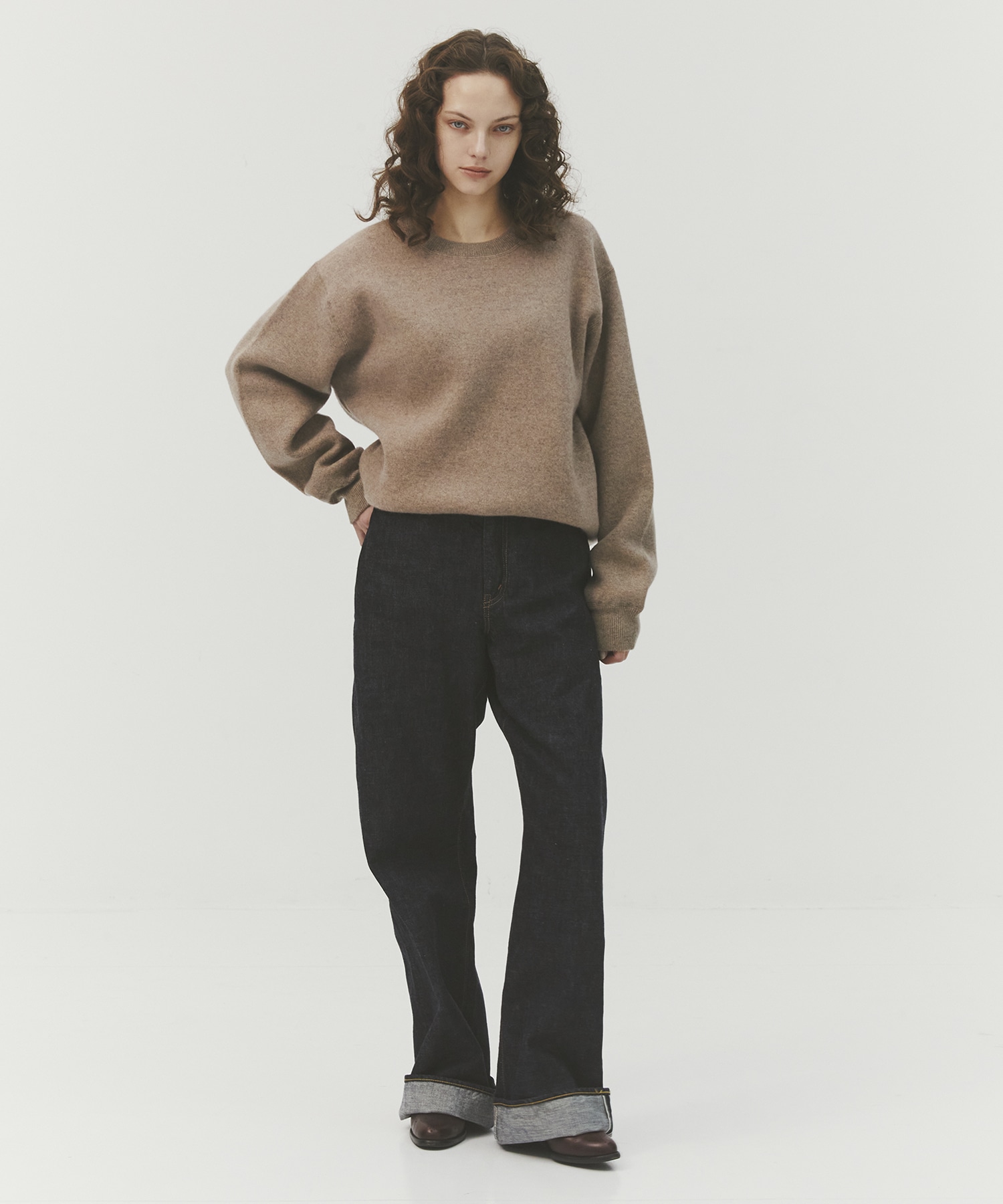 CASHMERE REVERSIBLE PULLOVER THE TOKYO