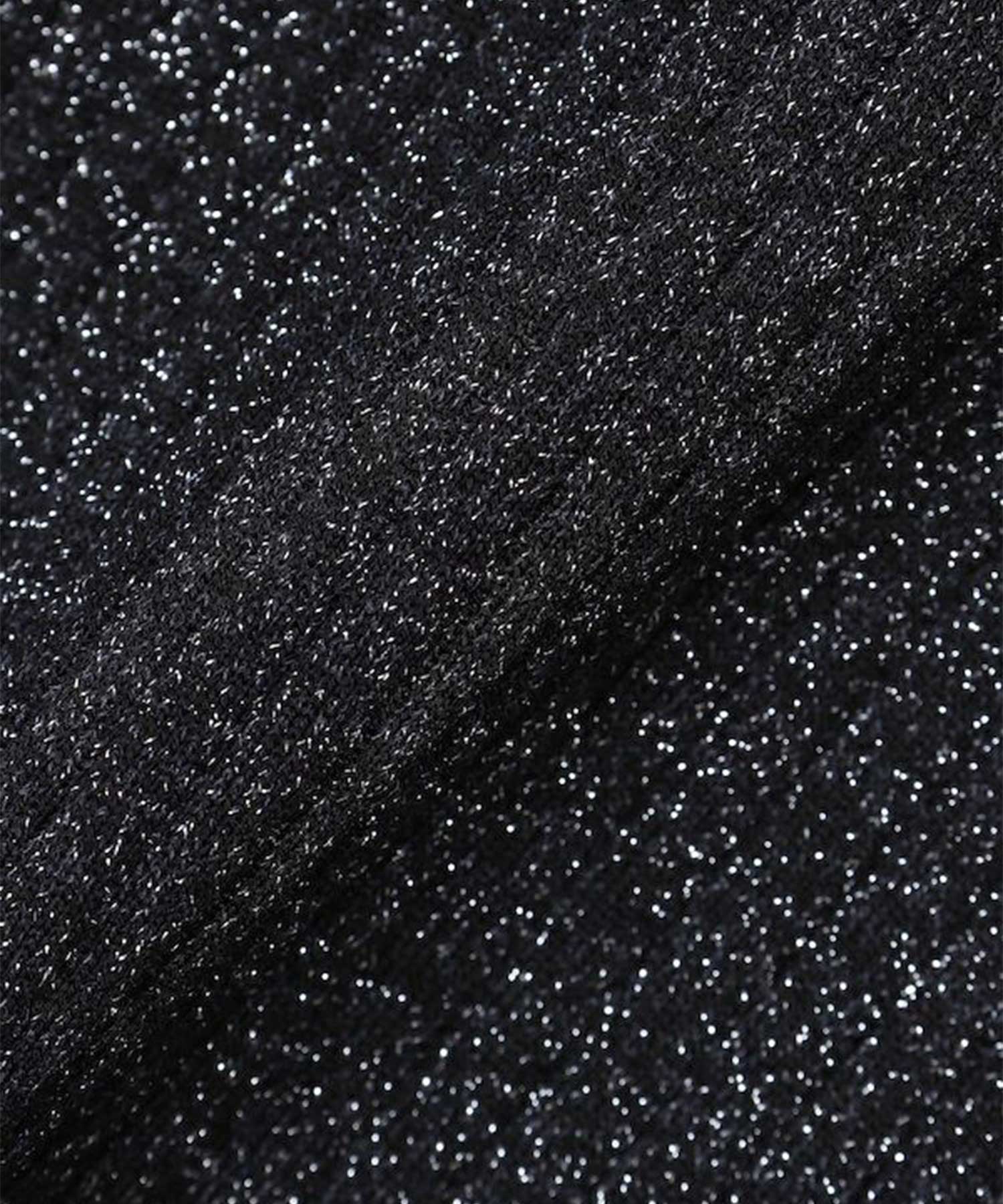 SHIMMER TURTLE NECK TIGHT KNIT CINOH