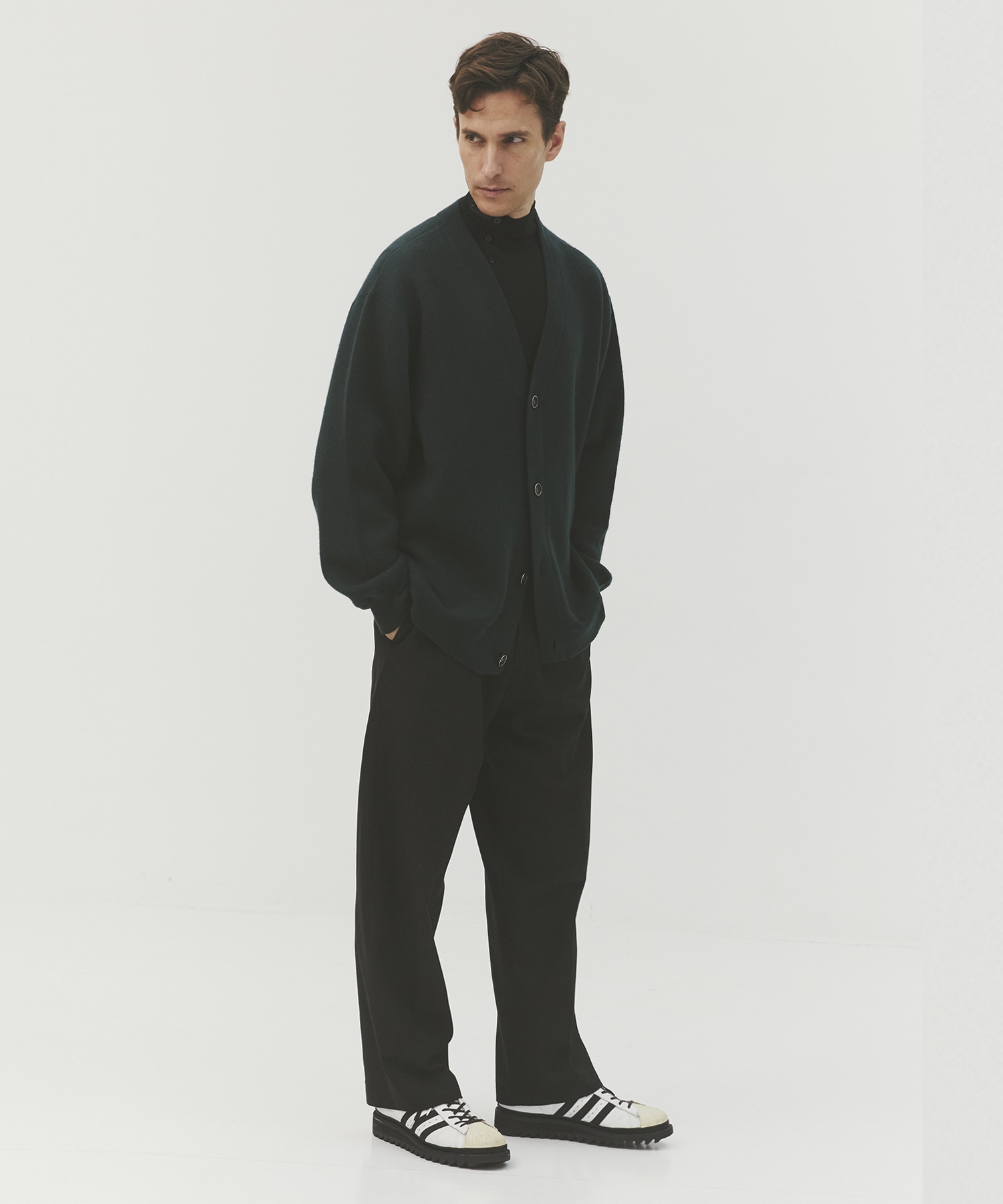 CASHMERE REVERSIBLE CARDIGAN THE TOKYO