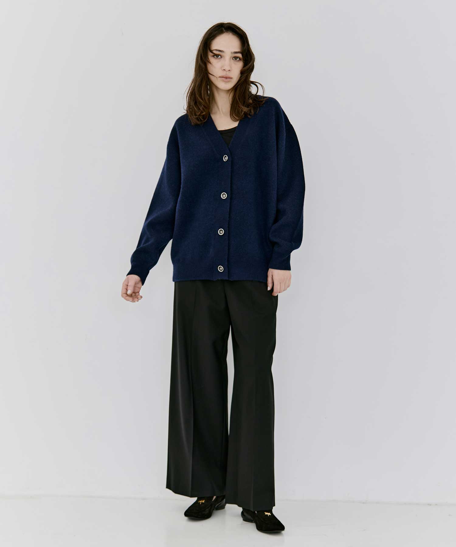 CASHMERE REVERSIBLE CARDIGAN THE TOKYO