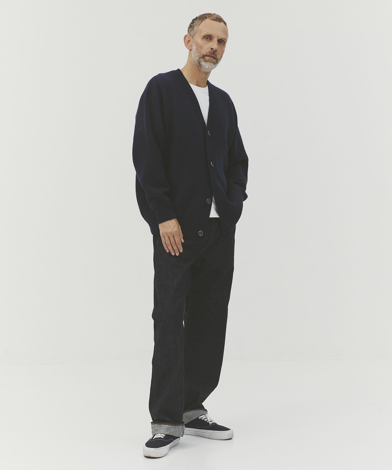 CASHMERE REVERSIBLE CARDIGAN THE TOKYO