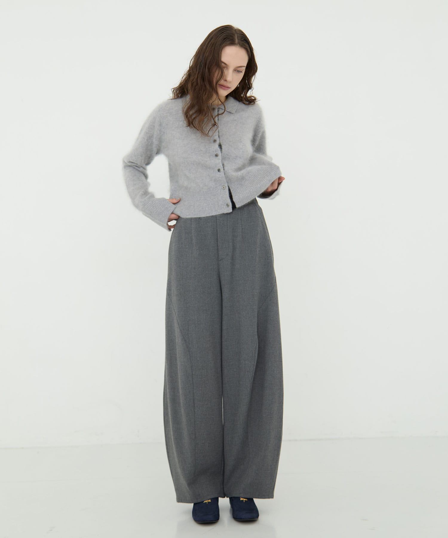 別注 CASHMERE CARDIGAN CINOH