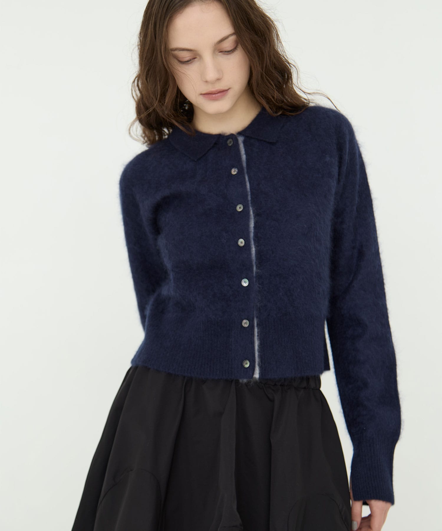 別注 CASHMERE CARDIGAN CINOH