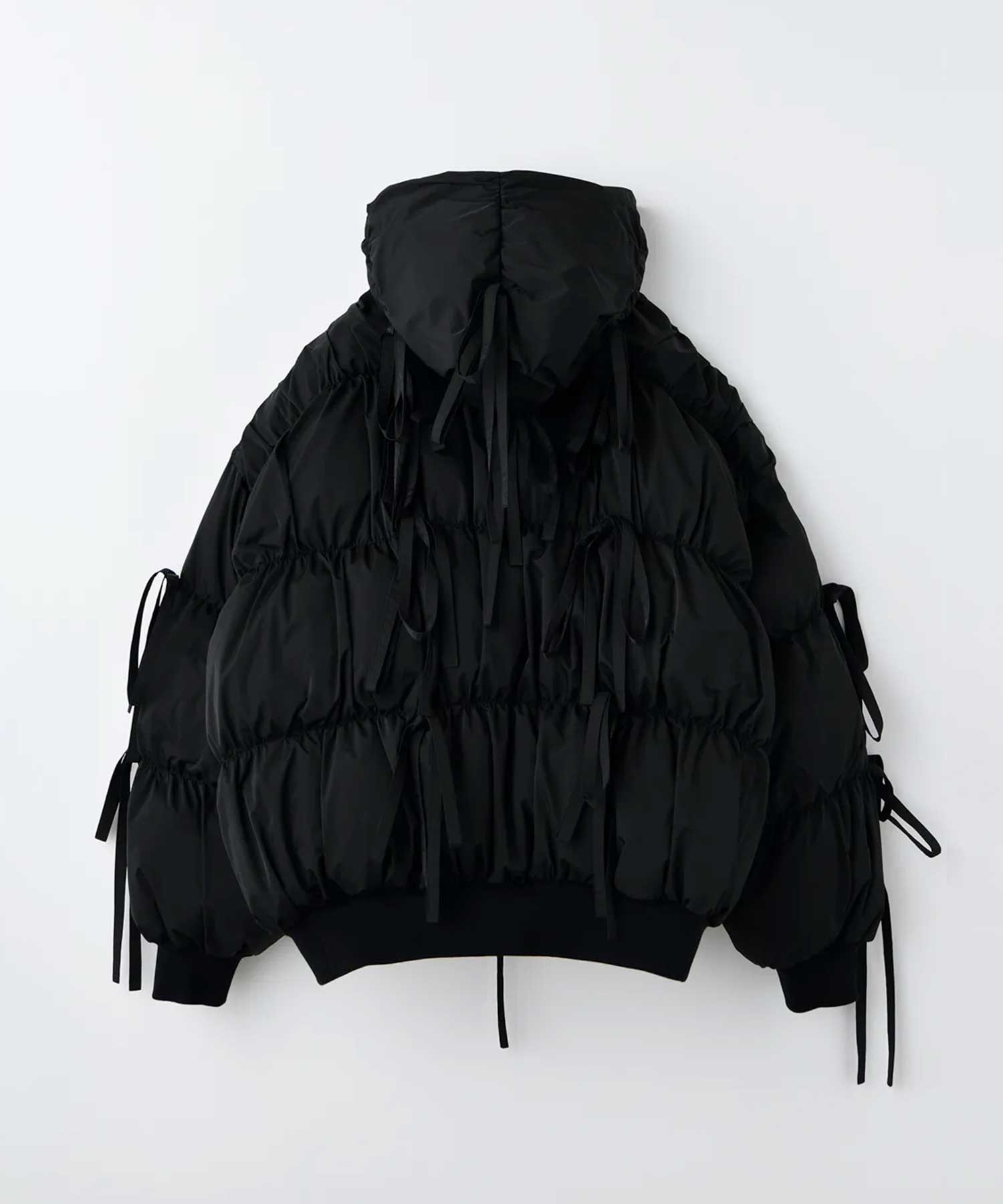 RIBBON DOWN-JAKET ENFOLD