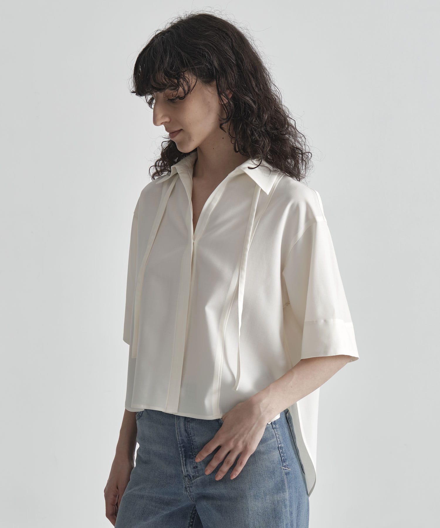 Back Pleat Skipper Shirt THE TOKYO