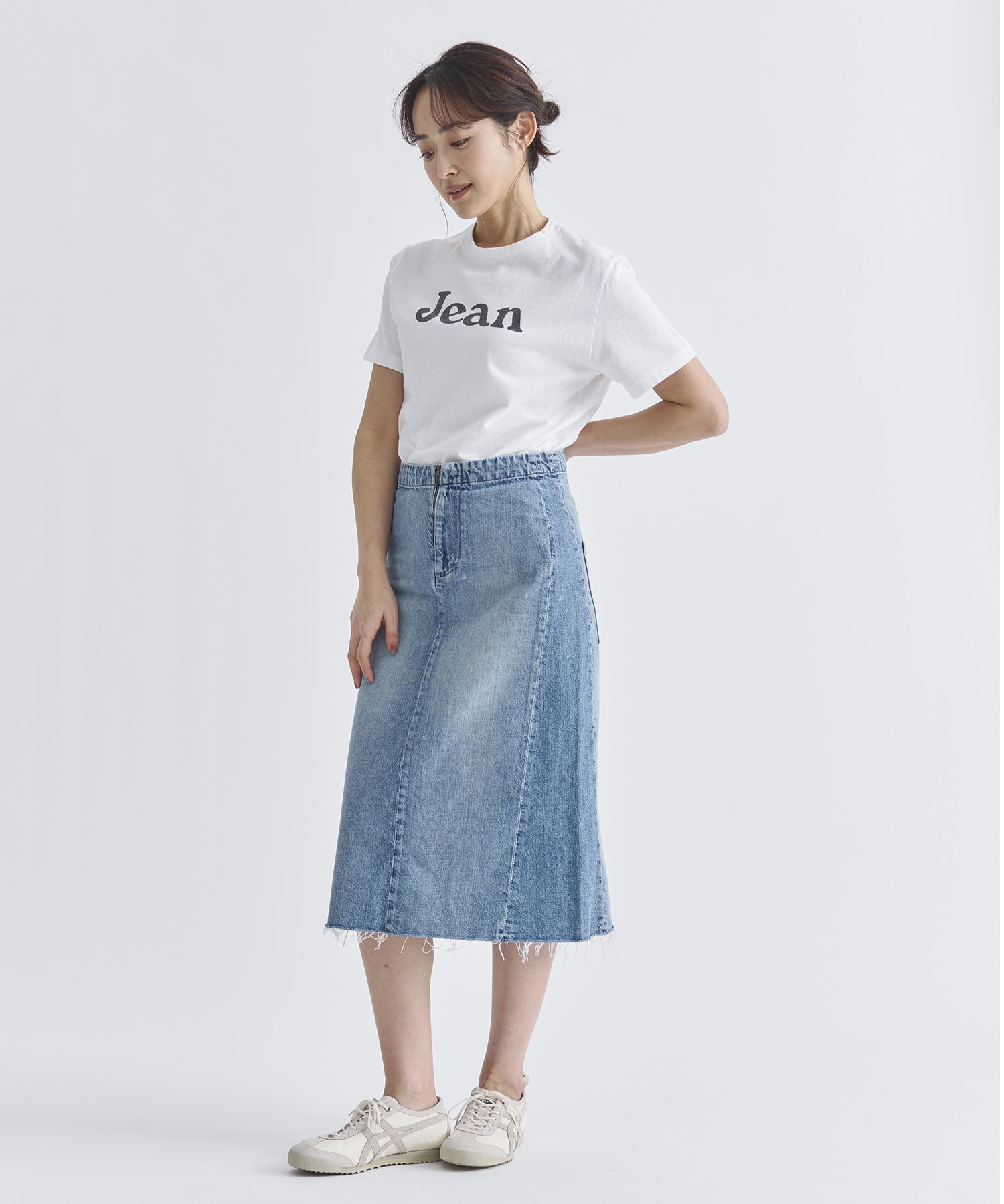CREW NECK TEE JEAN MADISONBLUE