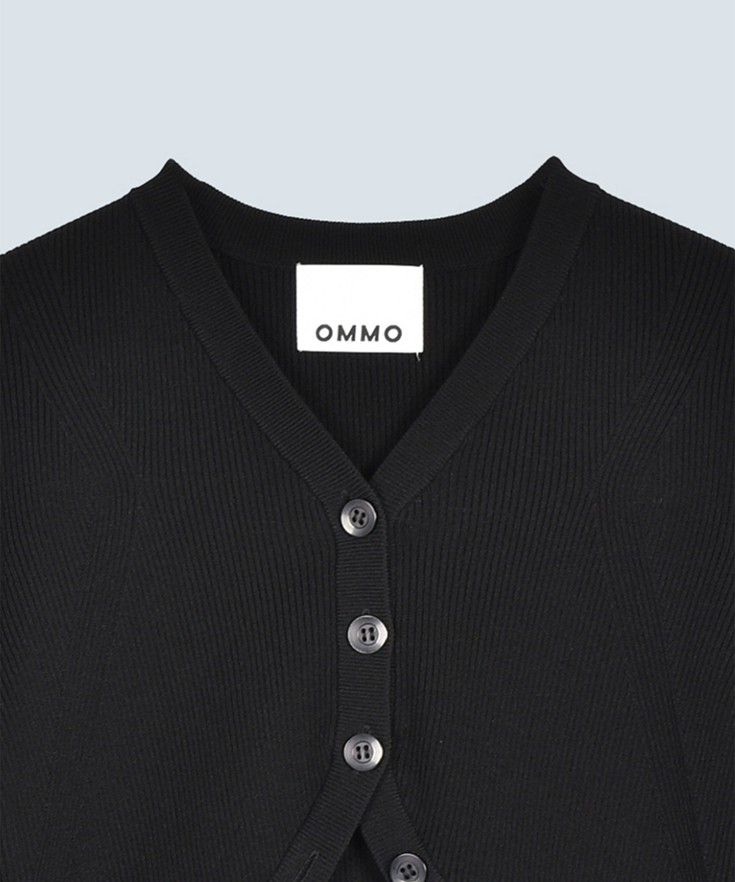 V NECK SHORT KNIT CD OMMO