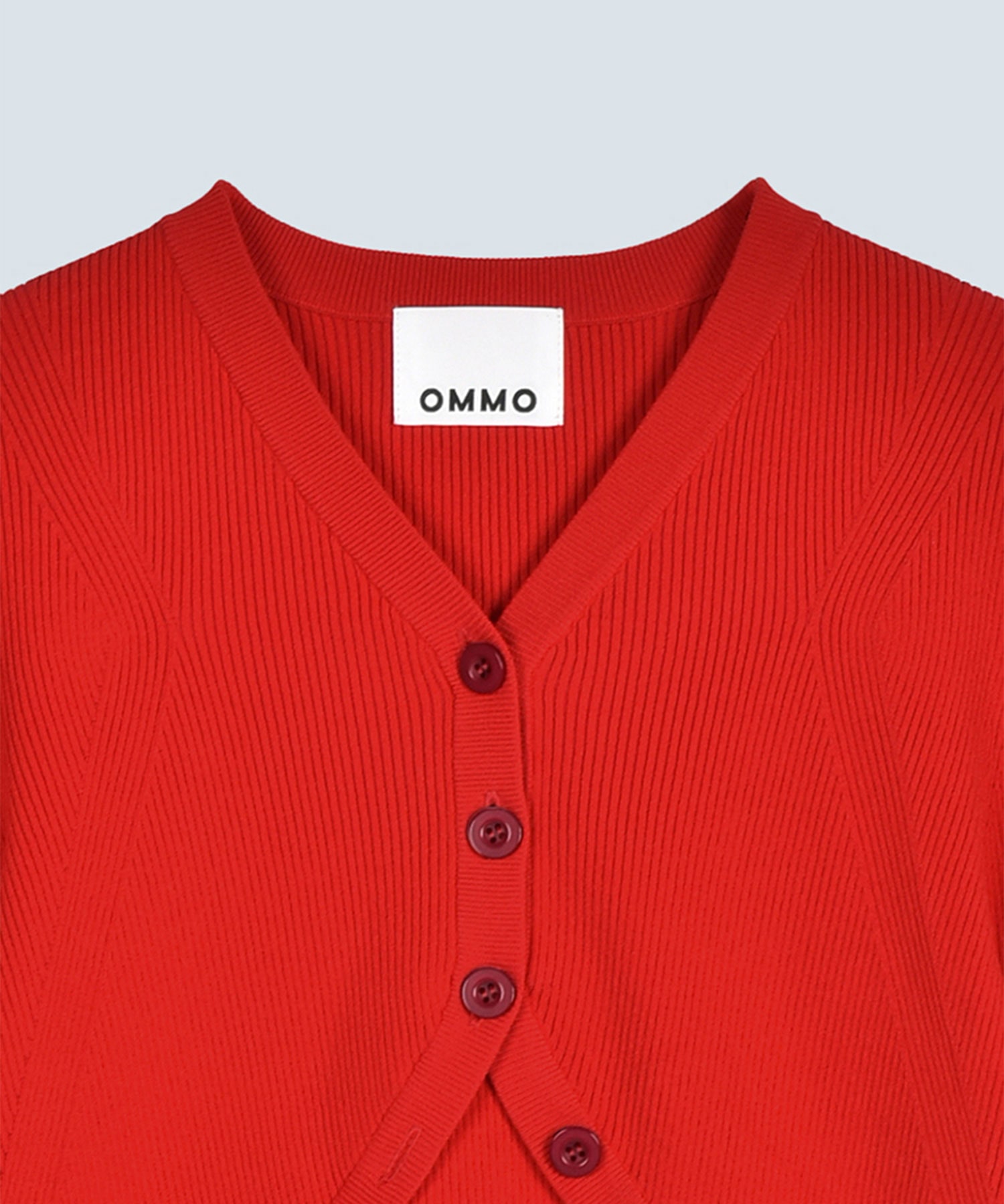 V NECK SHORT KNIT CD OMMO