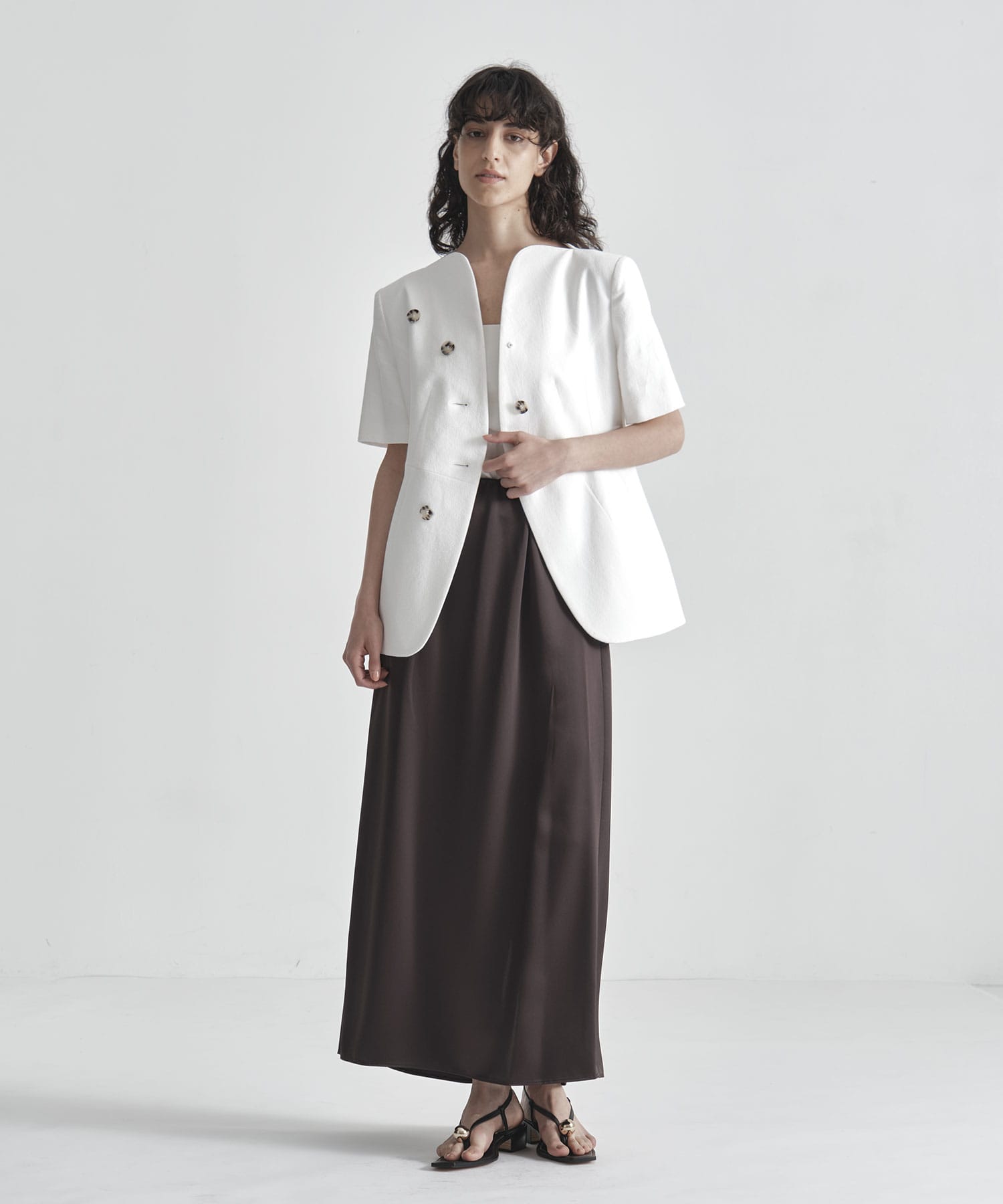 Satin Tight Skirt THE TOKYO