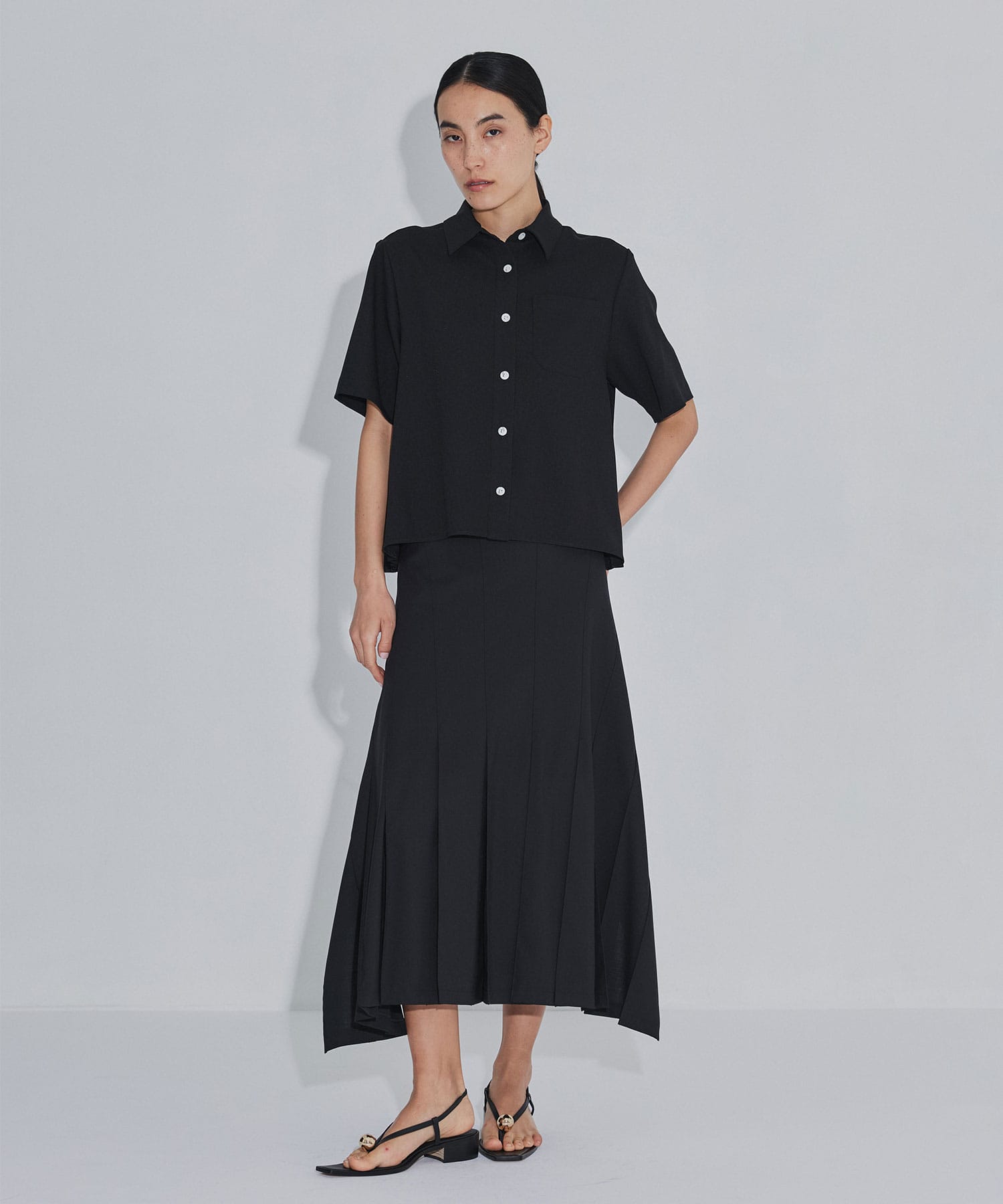 別注 Back pleats blouse EZUMi