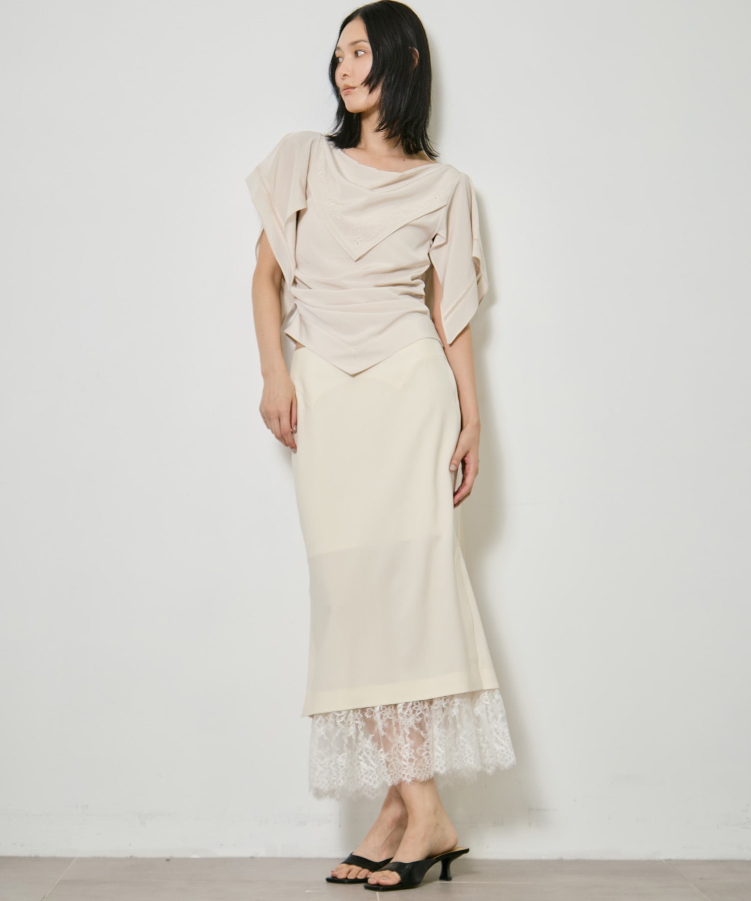 別注 SCARF BLOUSE FETICO