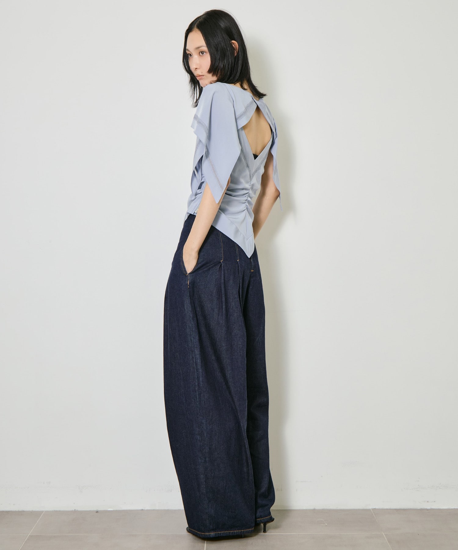 別注 SCARF BLOUSE FETICO