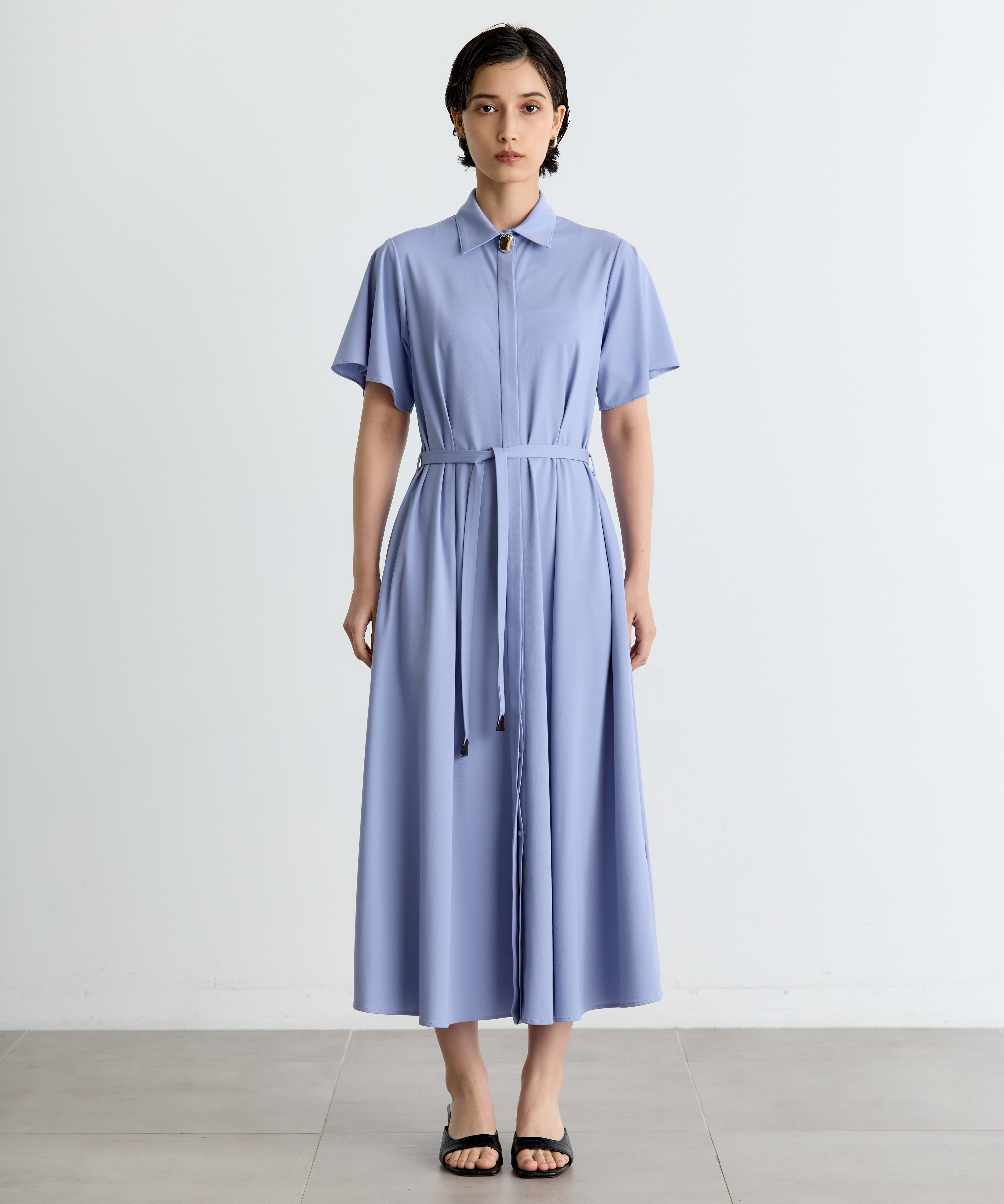 Drape Sleeve Dress THE TOKYO