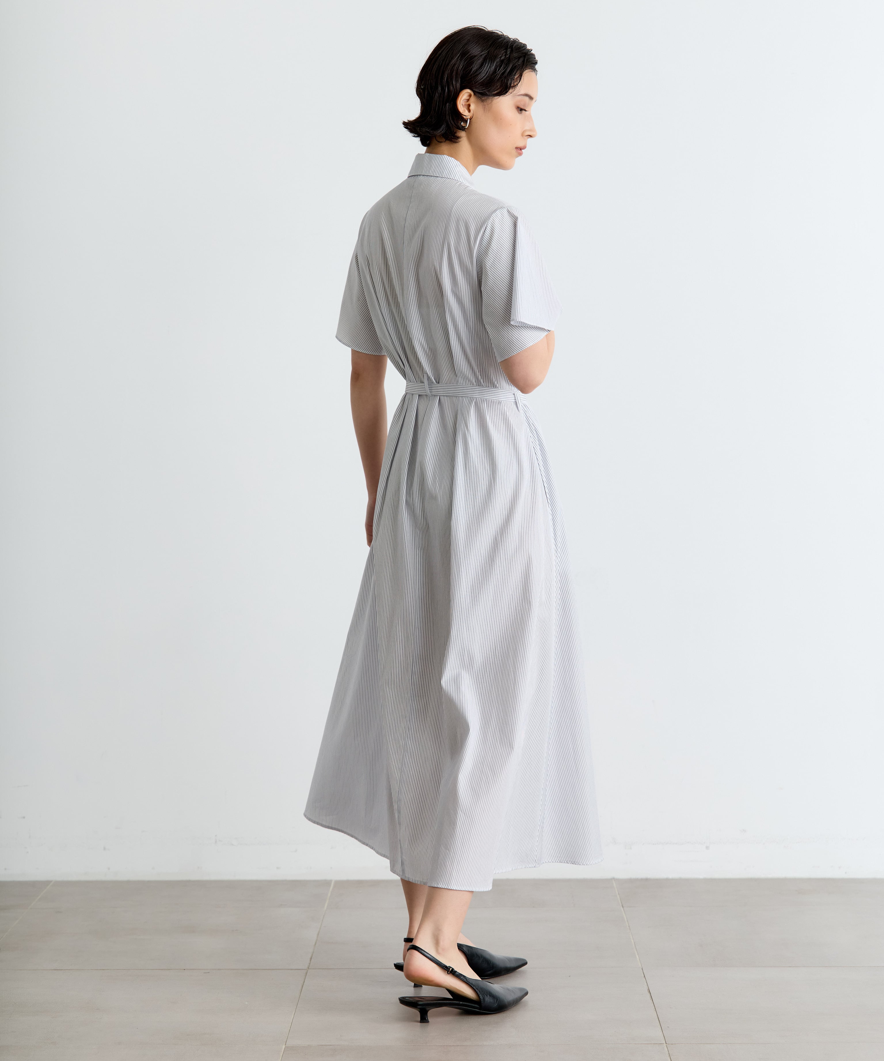 Drape Sleeve Dress THE TOKYO