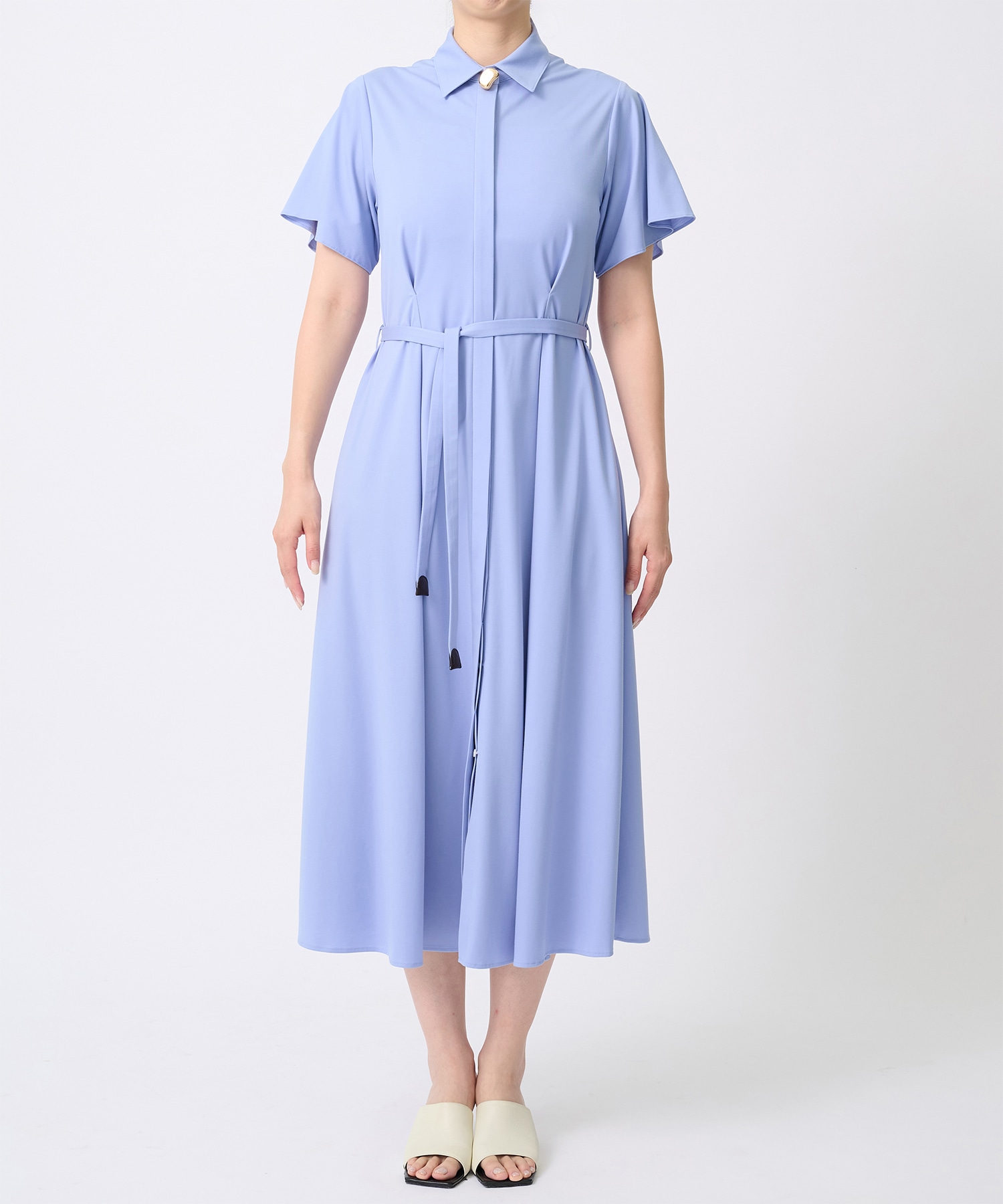 Drape Sleeve Dress THE TOKYO