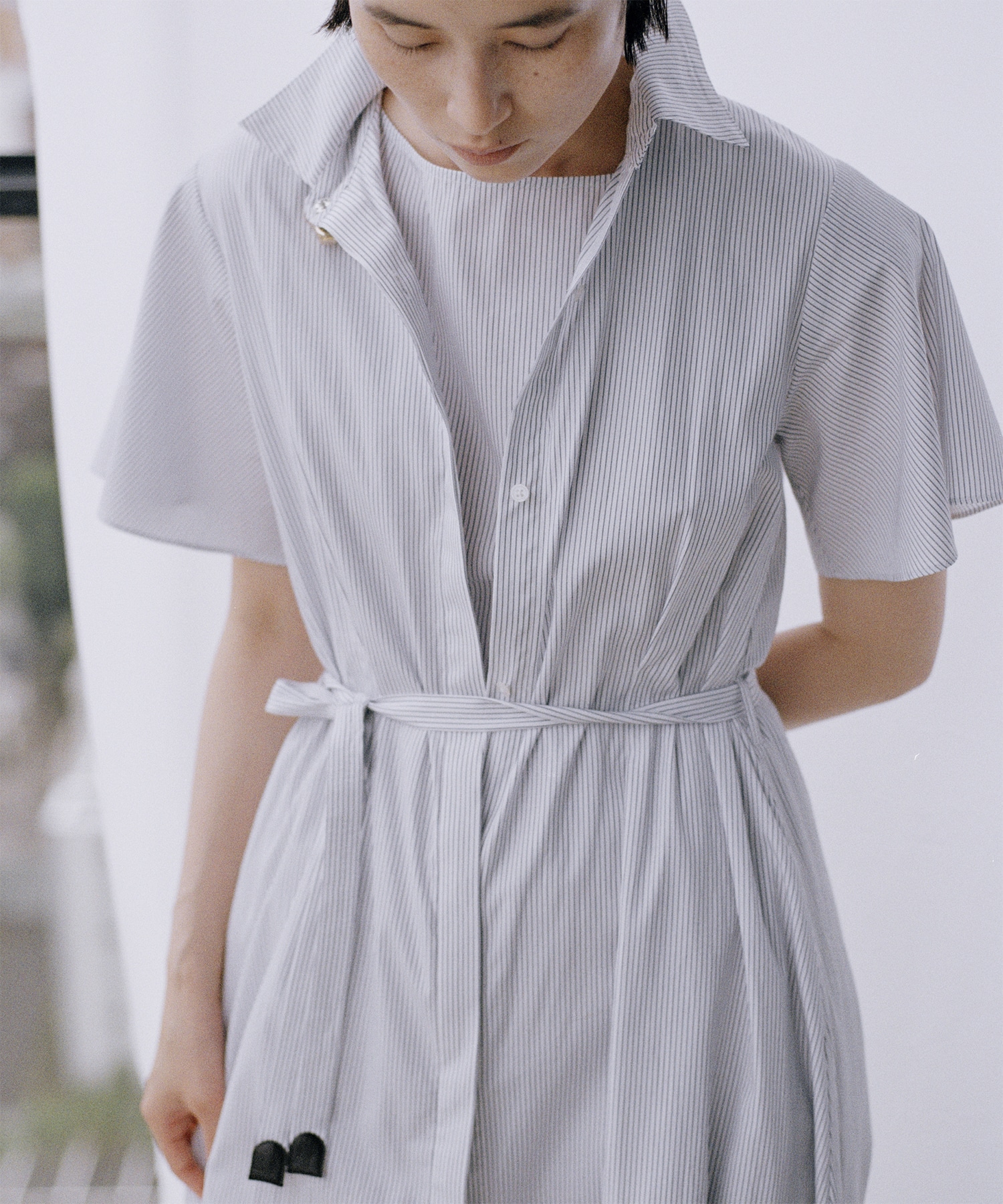 Drape Sleeve Dress THE TOKYO