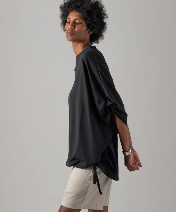 NARIAH TUCKED SLEEVE TOP COGTHEBIGSMOKE