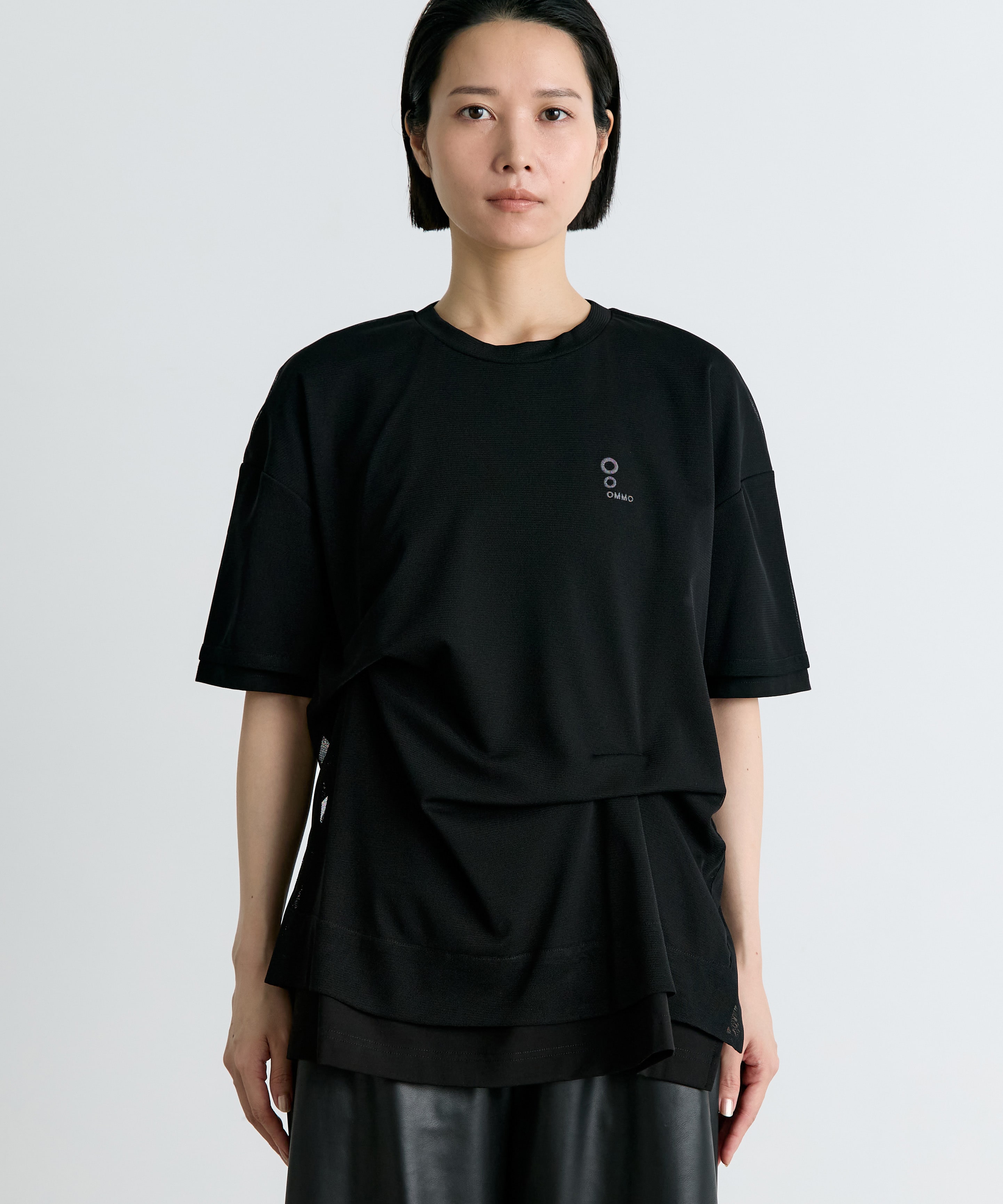 TULLE LAYERED T-SH OMMO